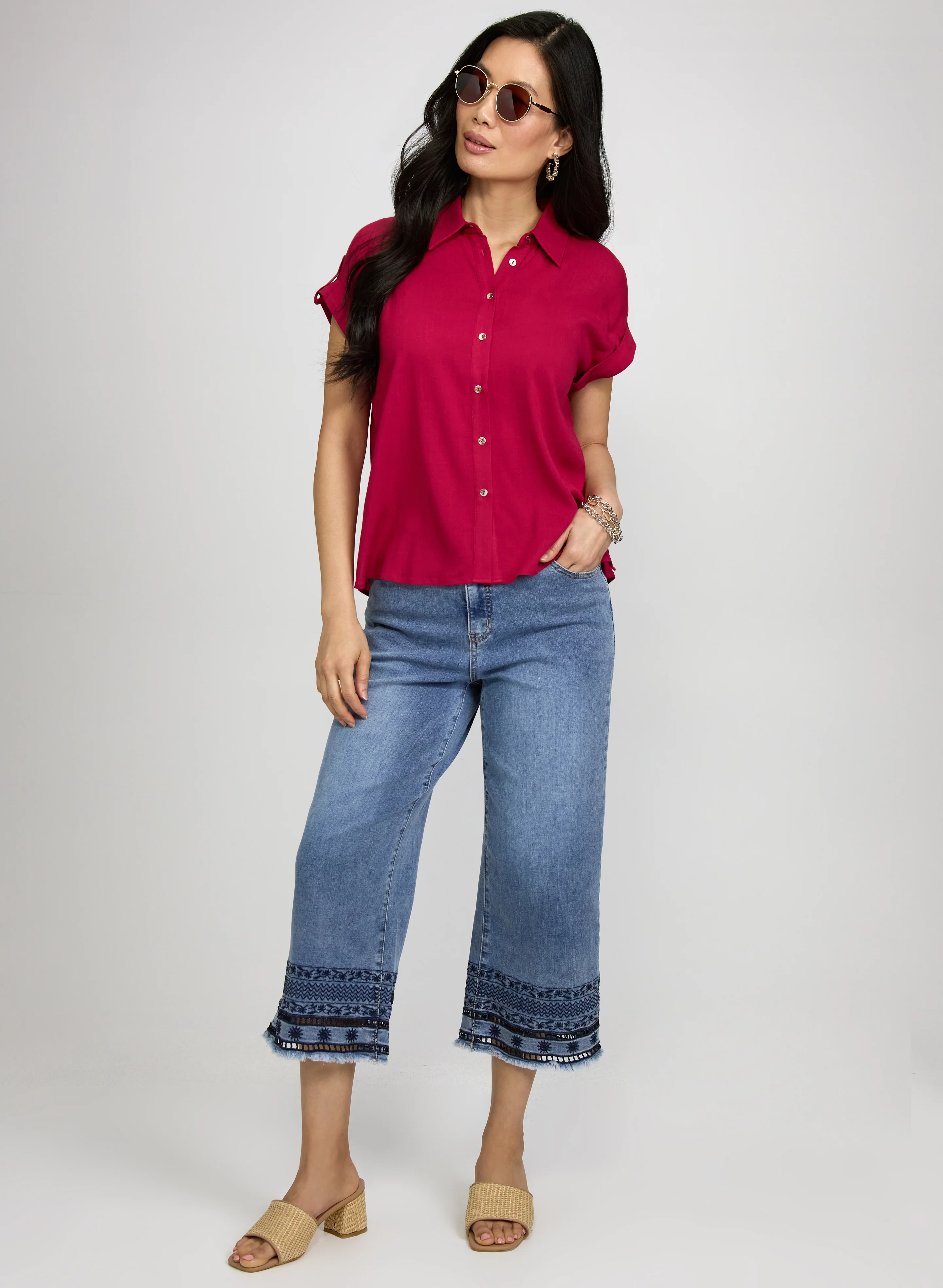 Button-Down Blouse - Image 3