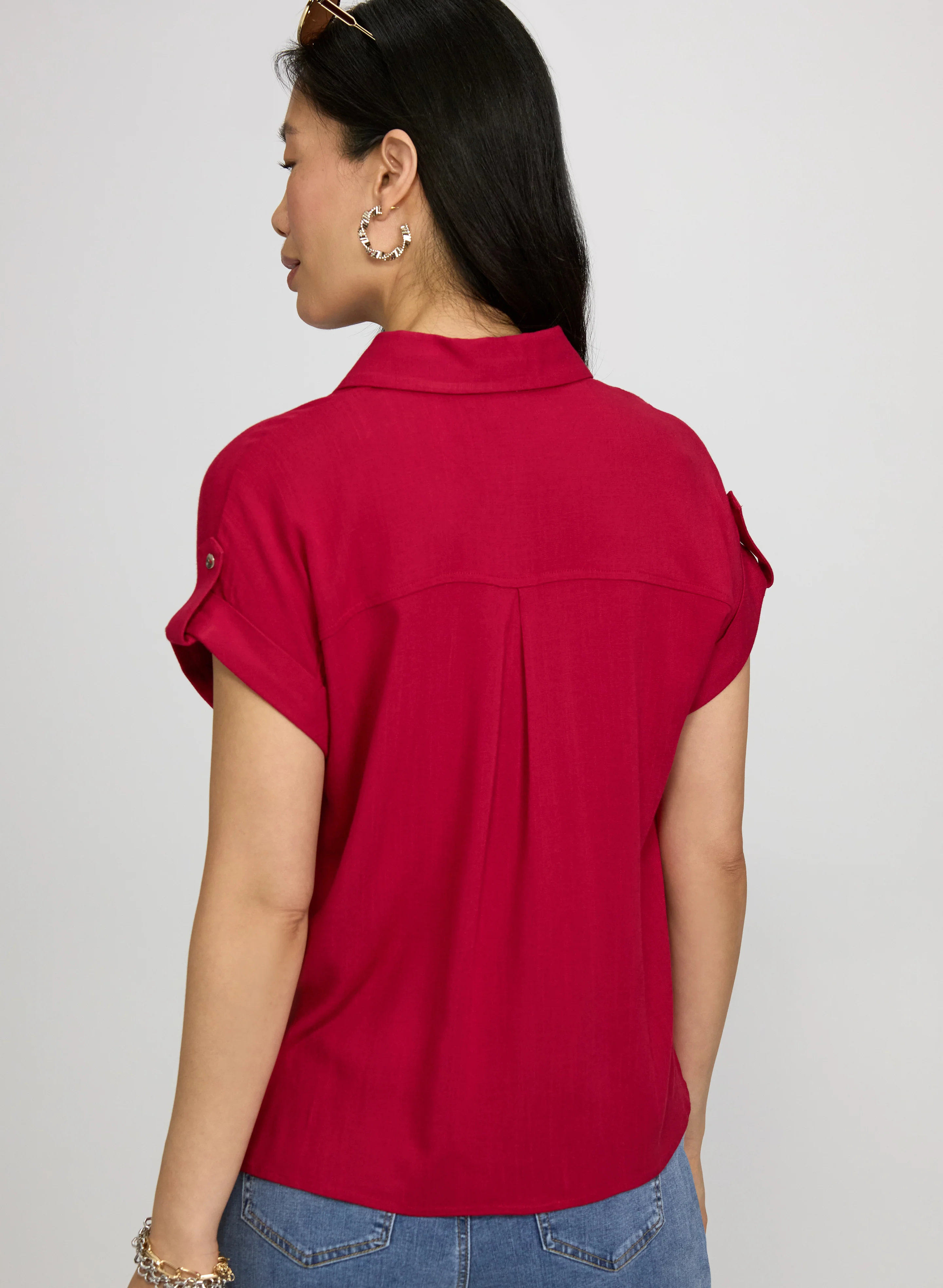 Button-Down Blouse - Image 5