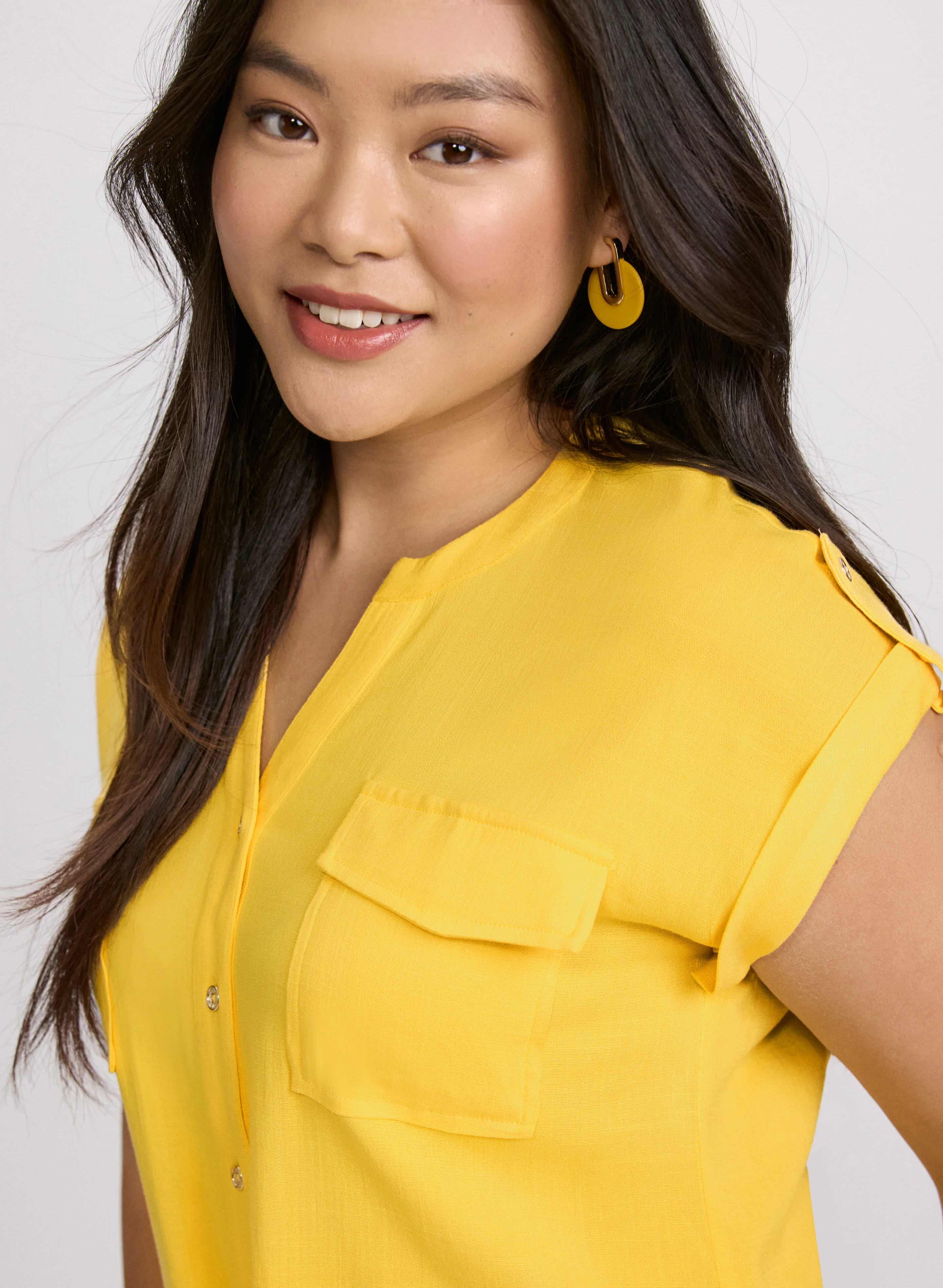 Button-Down Blouse - Image 2