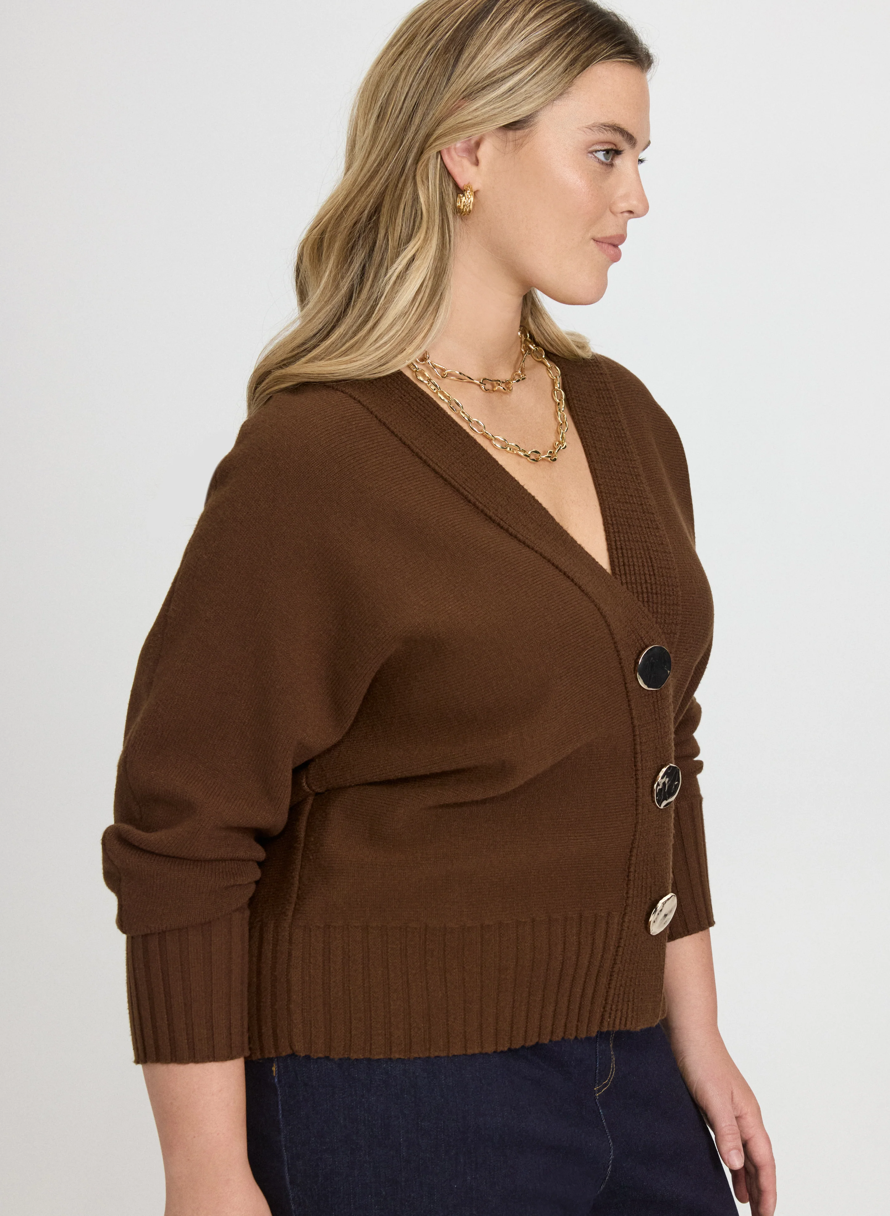 Button-Down Cardigan - Image 5