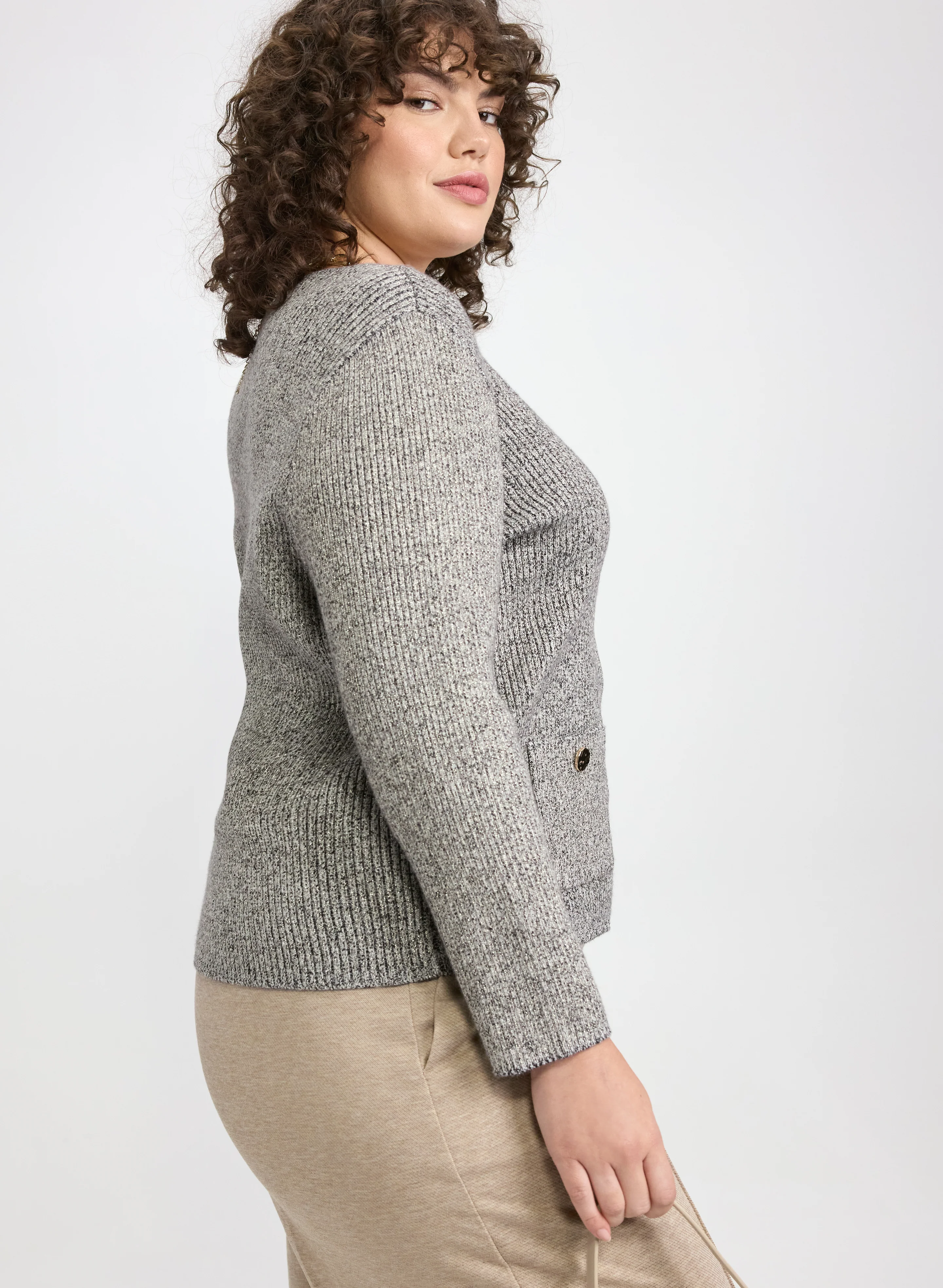 Button-Down Cardigan - Image 5