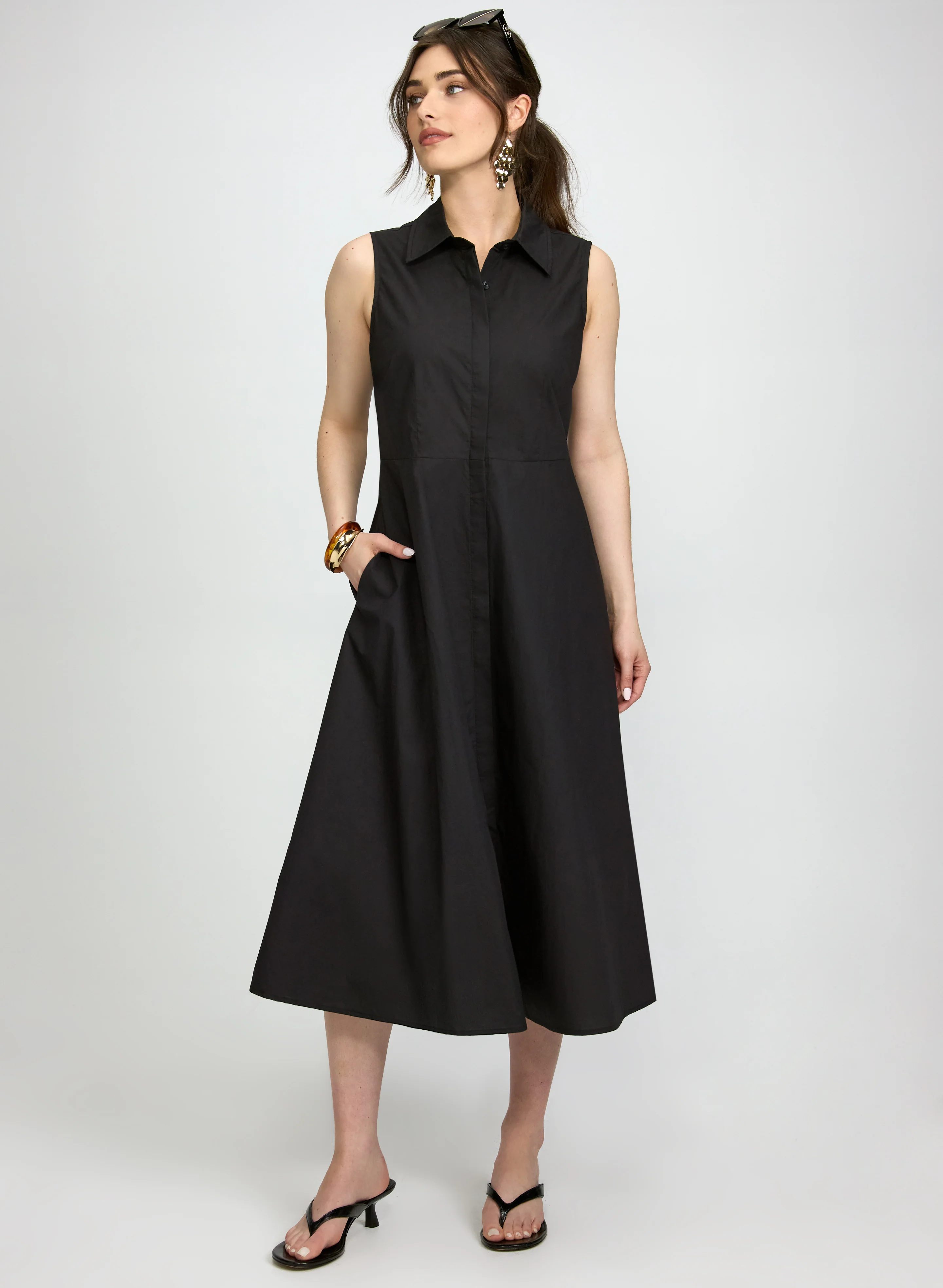 Button-Down Shirt Dress
