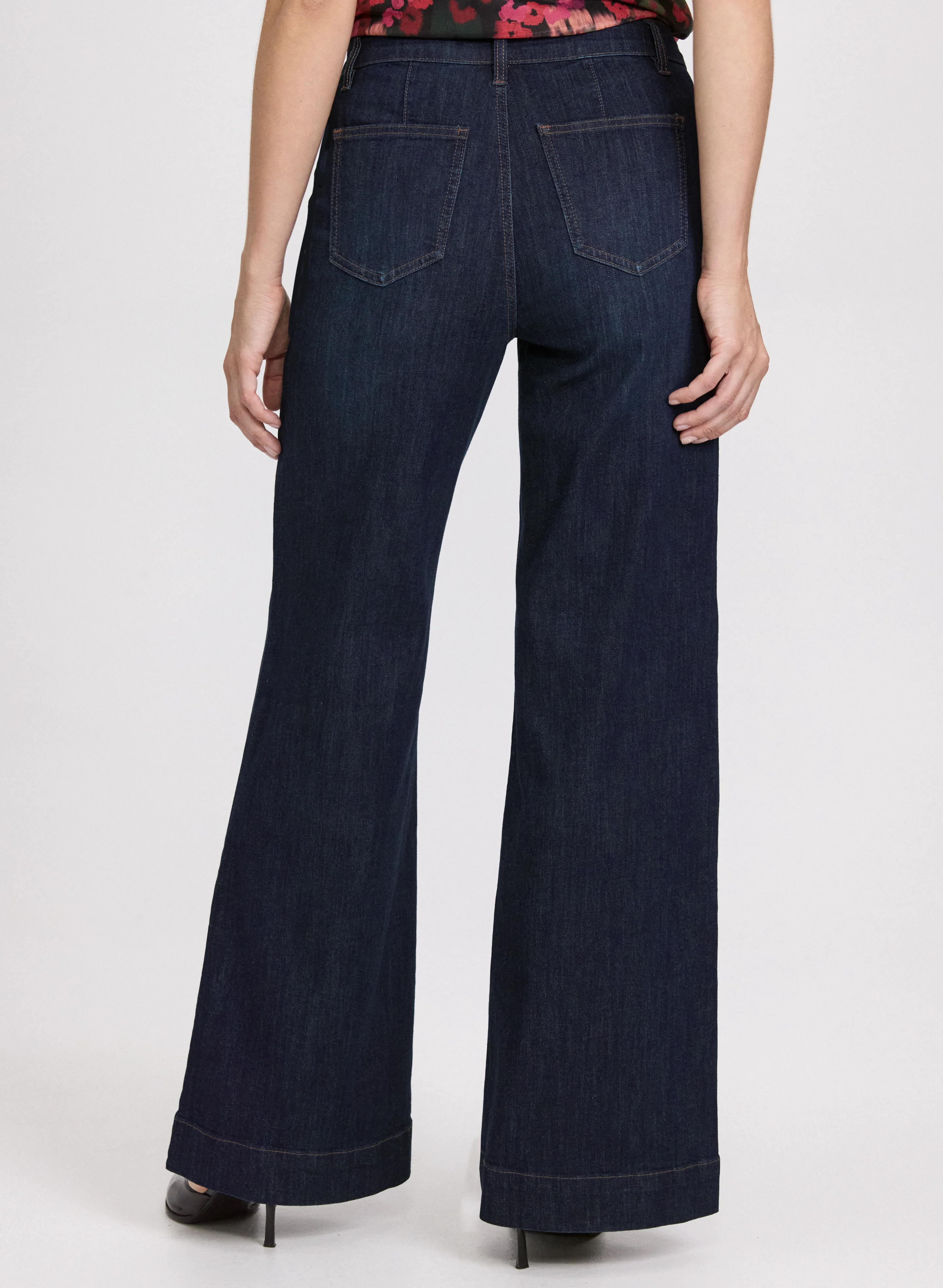 Button Tab Jeans - Image 2