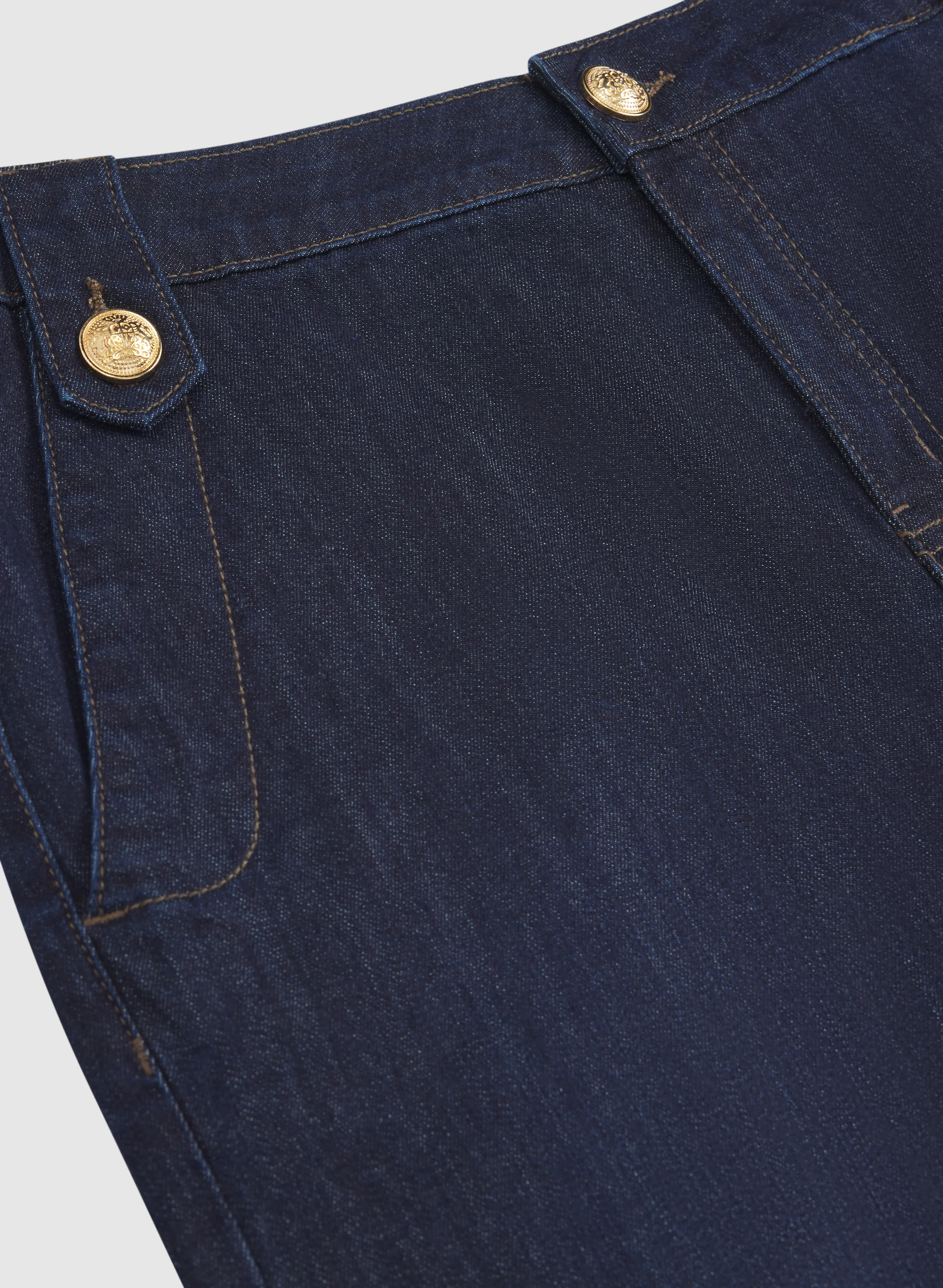 Button Tab Jeans - Image 7