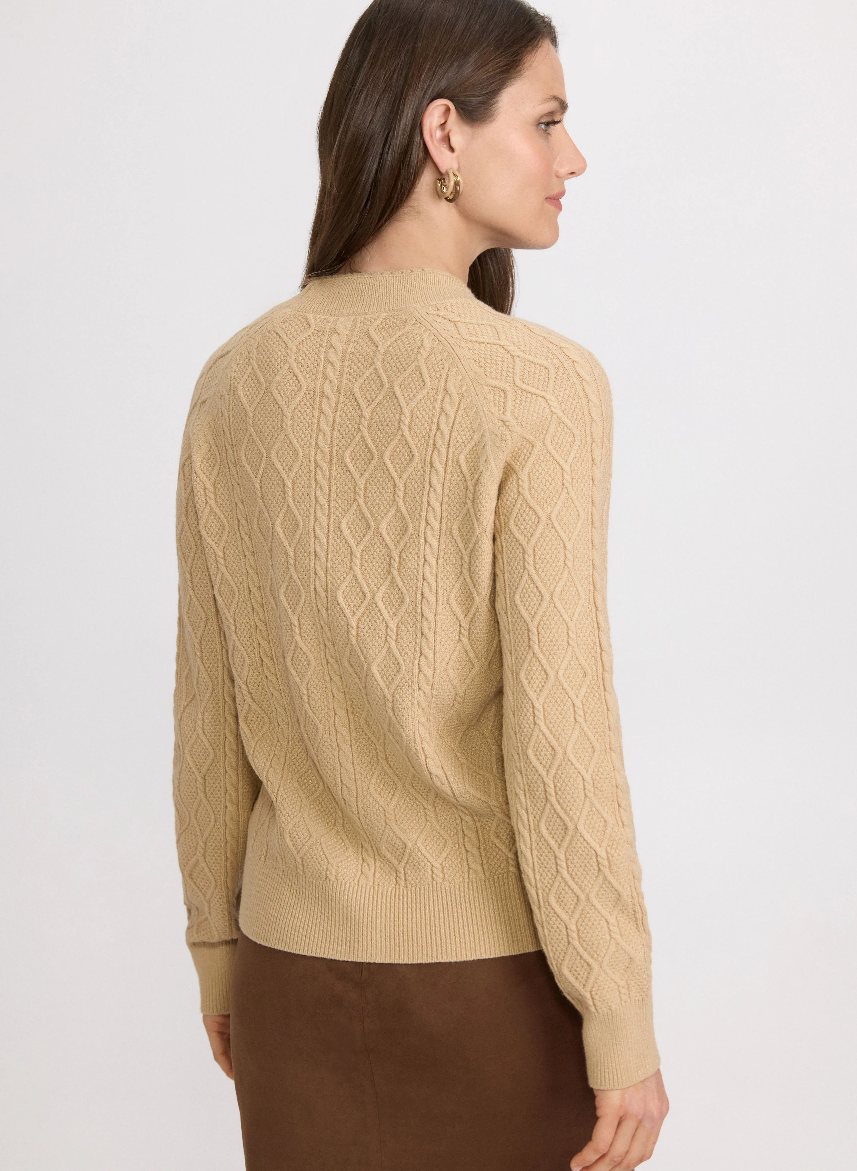 Cable Knit Cardigan - Image 4