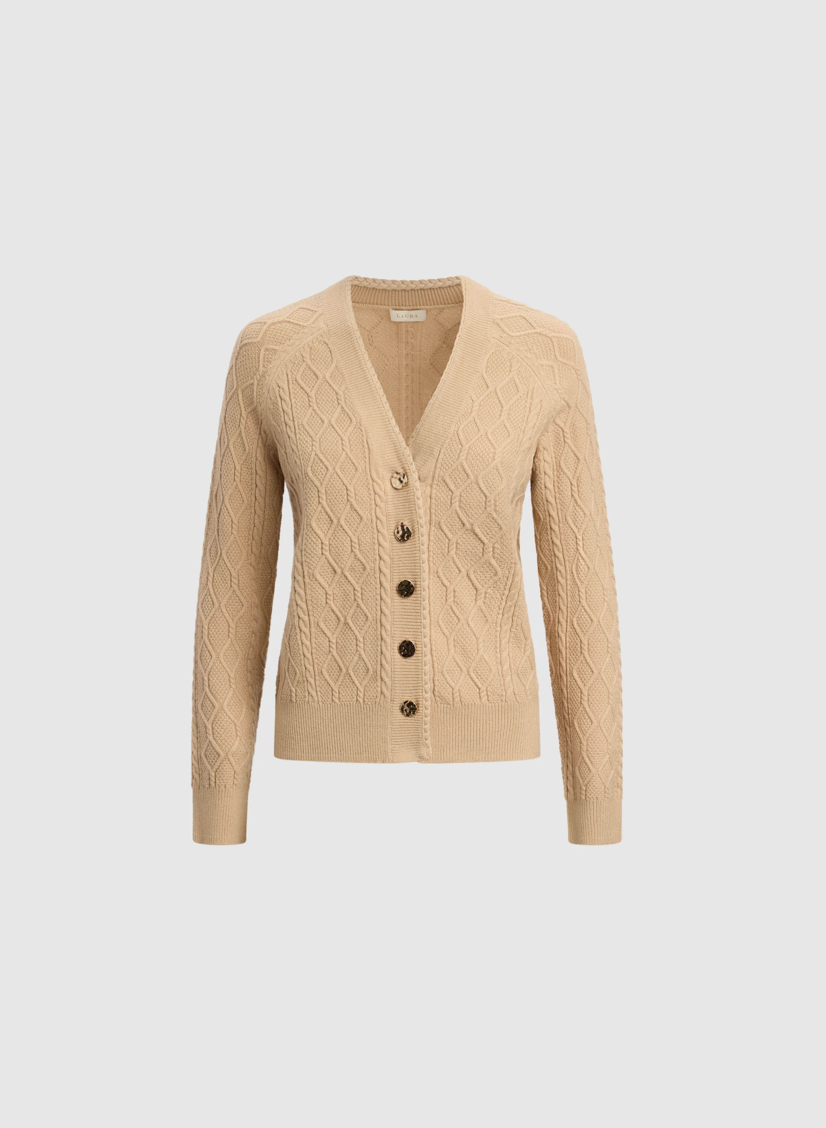 Cable Knit Cardigan - Image 7