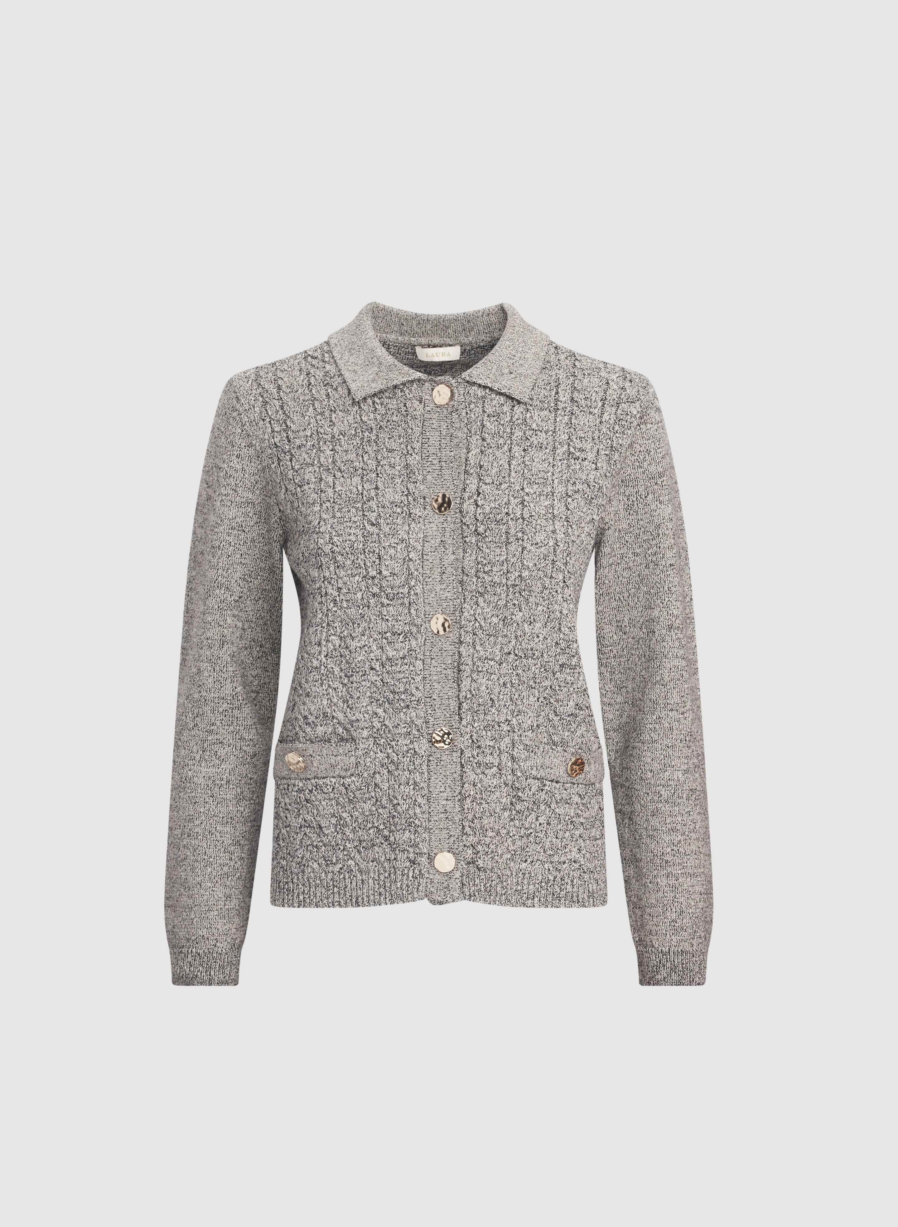 Cable Knit Cardigan - Image 6