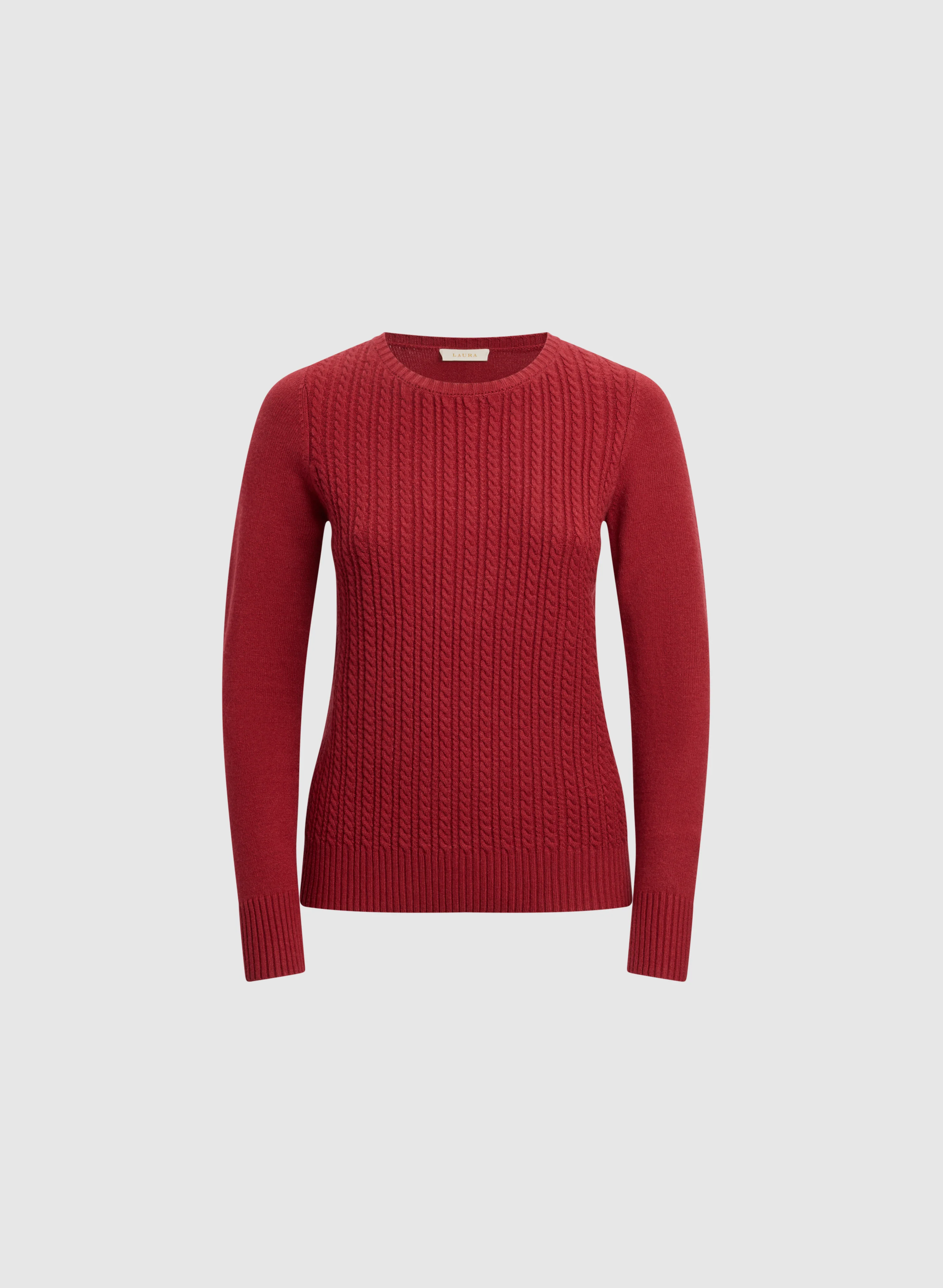 Cable Knit Sweater - Image 6