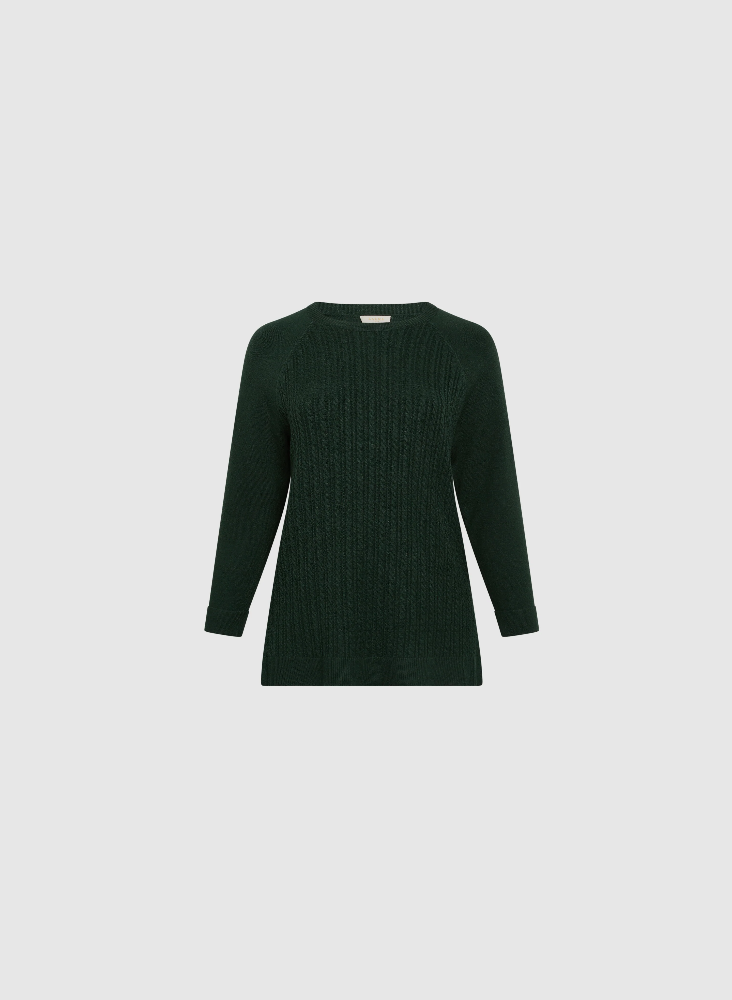 Cable Knit Tunic Sweater - Image 5