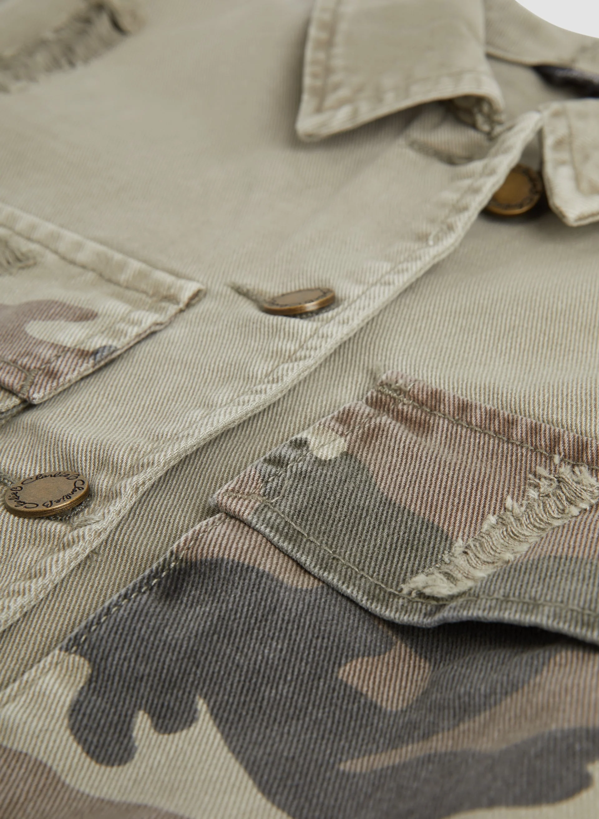 Camouflage Print Jacket - Image 6