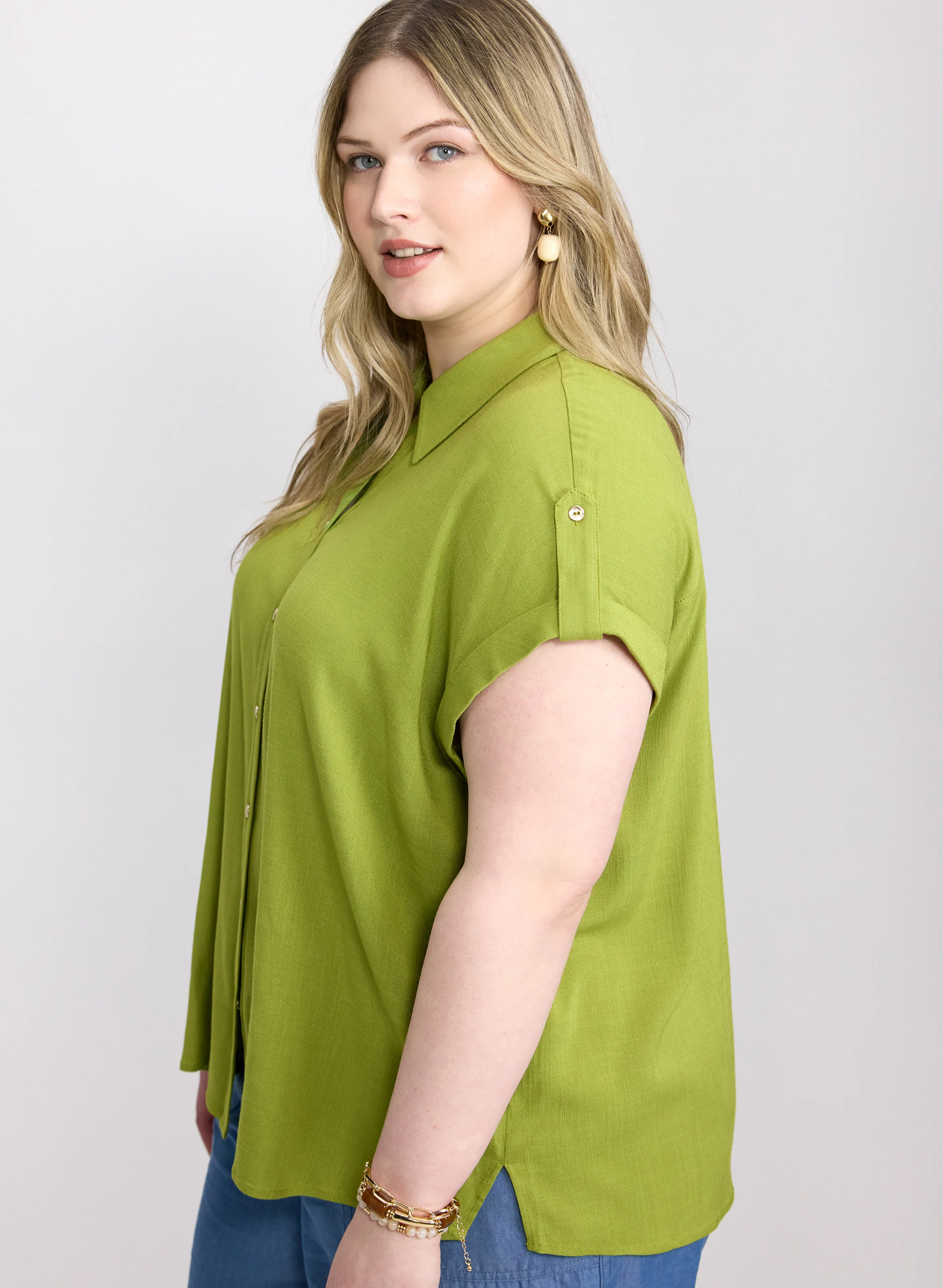 Button-Down Blouse - Image 4