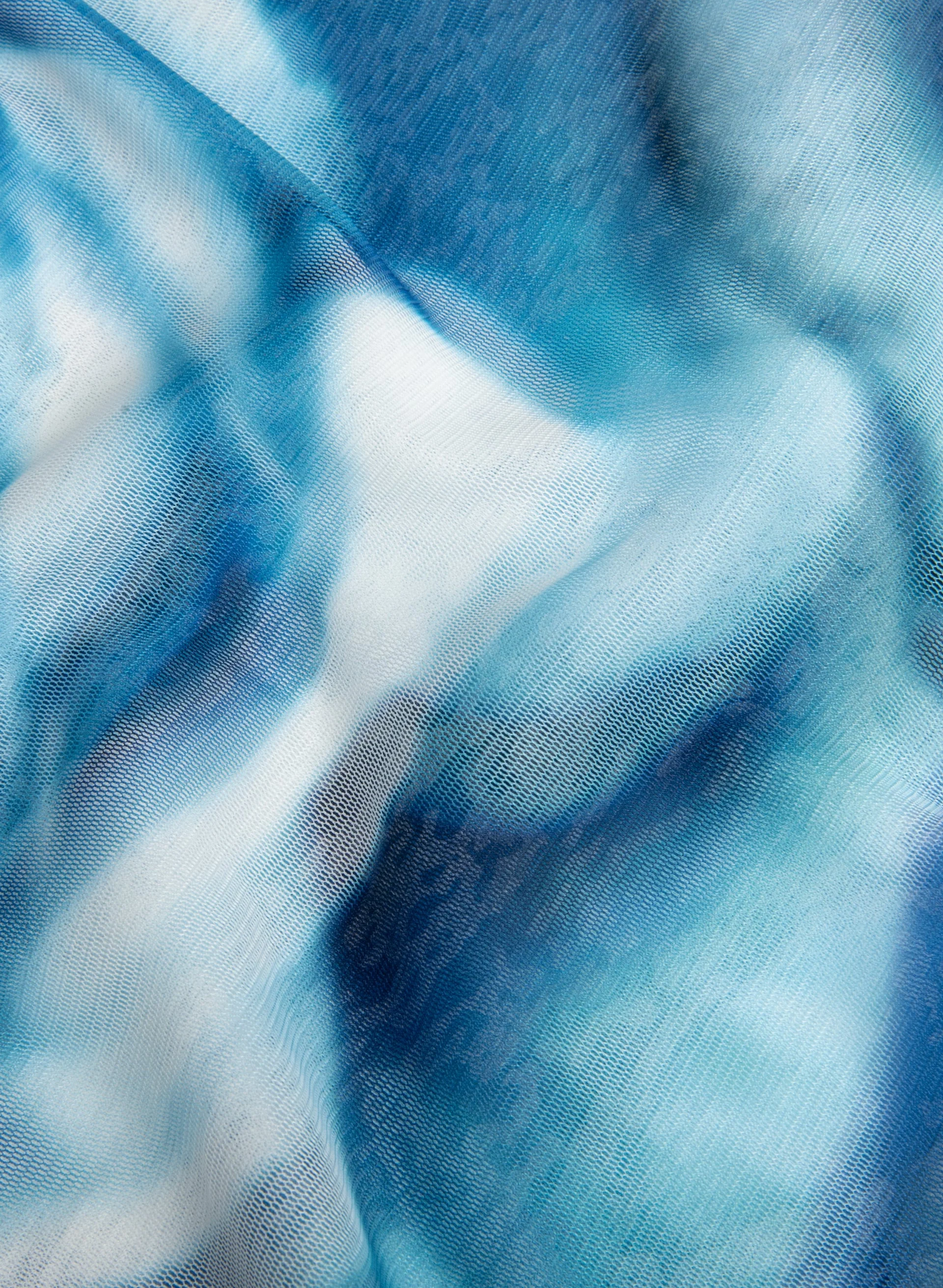 Cap Sleeve Rose Motif Tee - Image 7