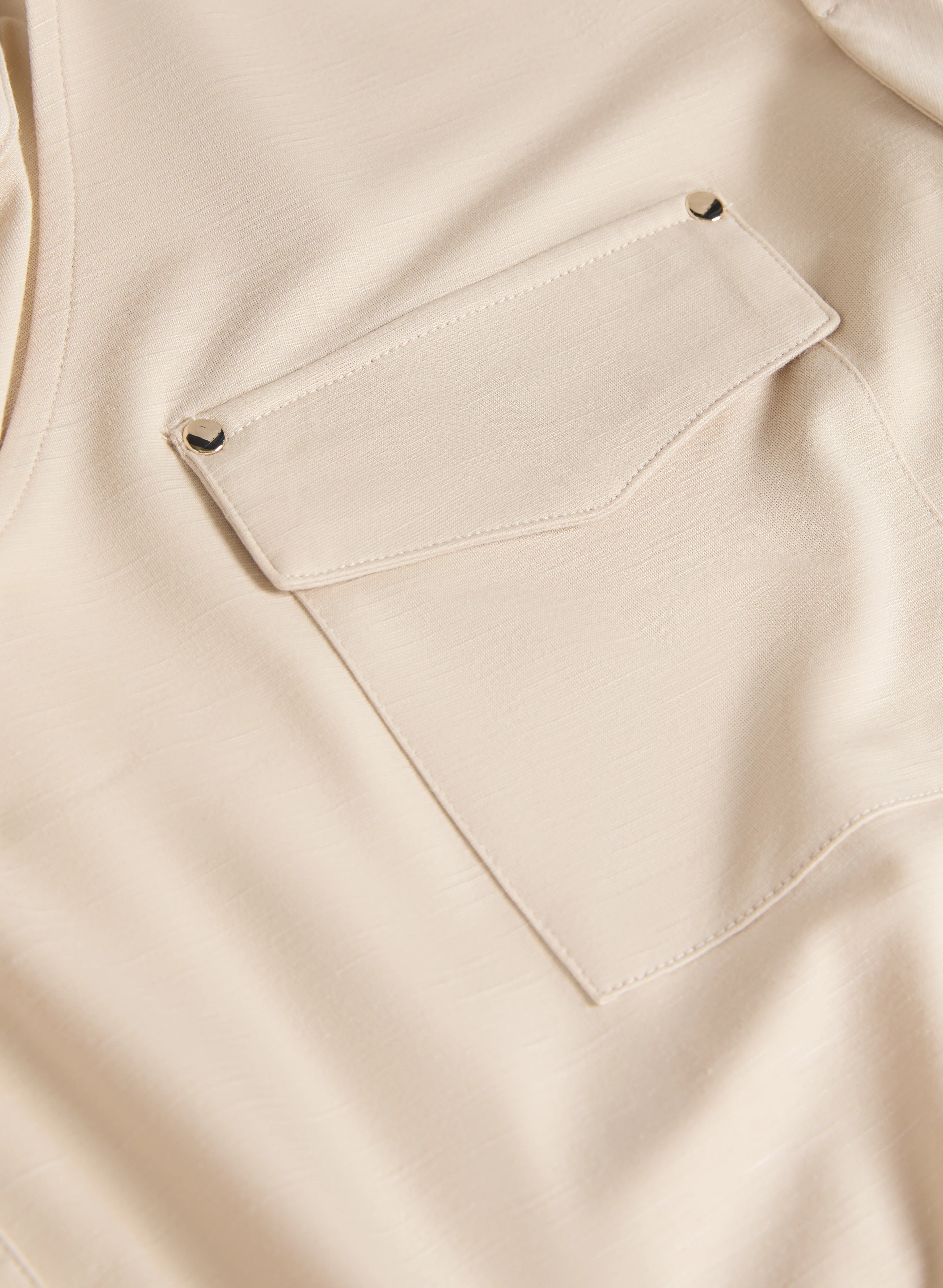 Cap Sleeve Utility T-Shirt - Image 7