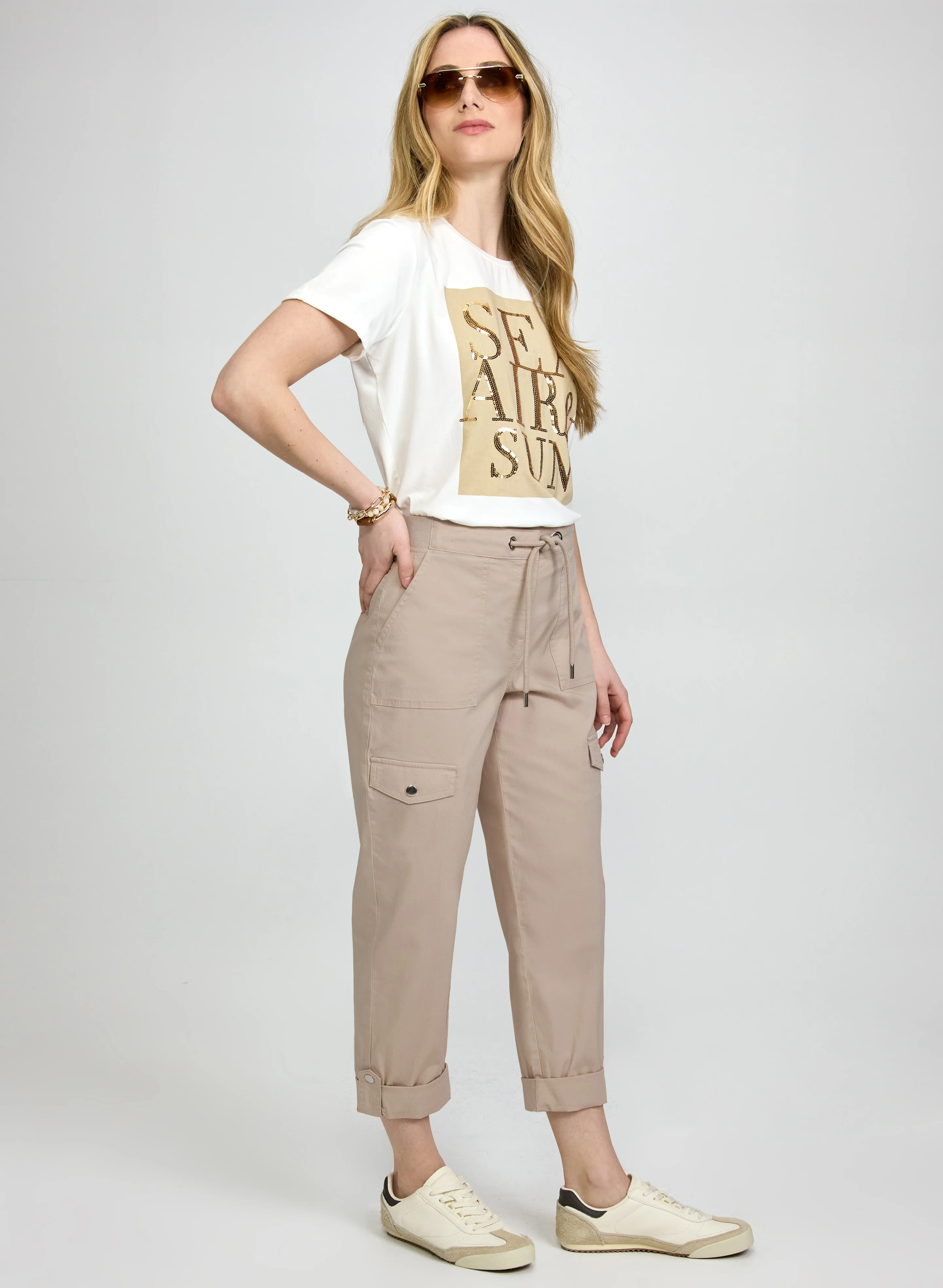 Cargo Pocket Capris - Image 5