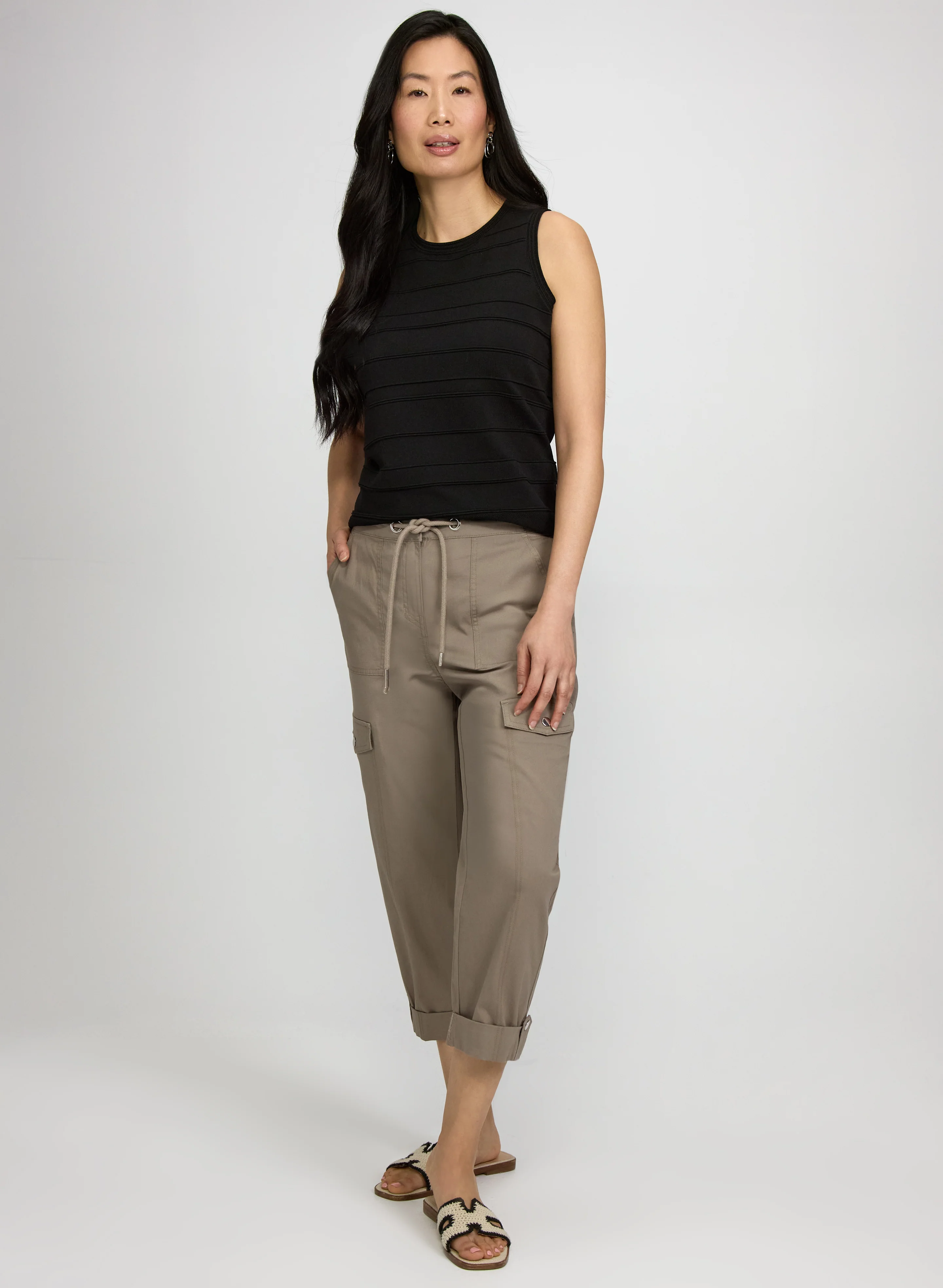 Cargo Pocket Capris - Image 5