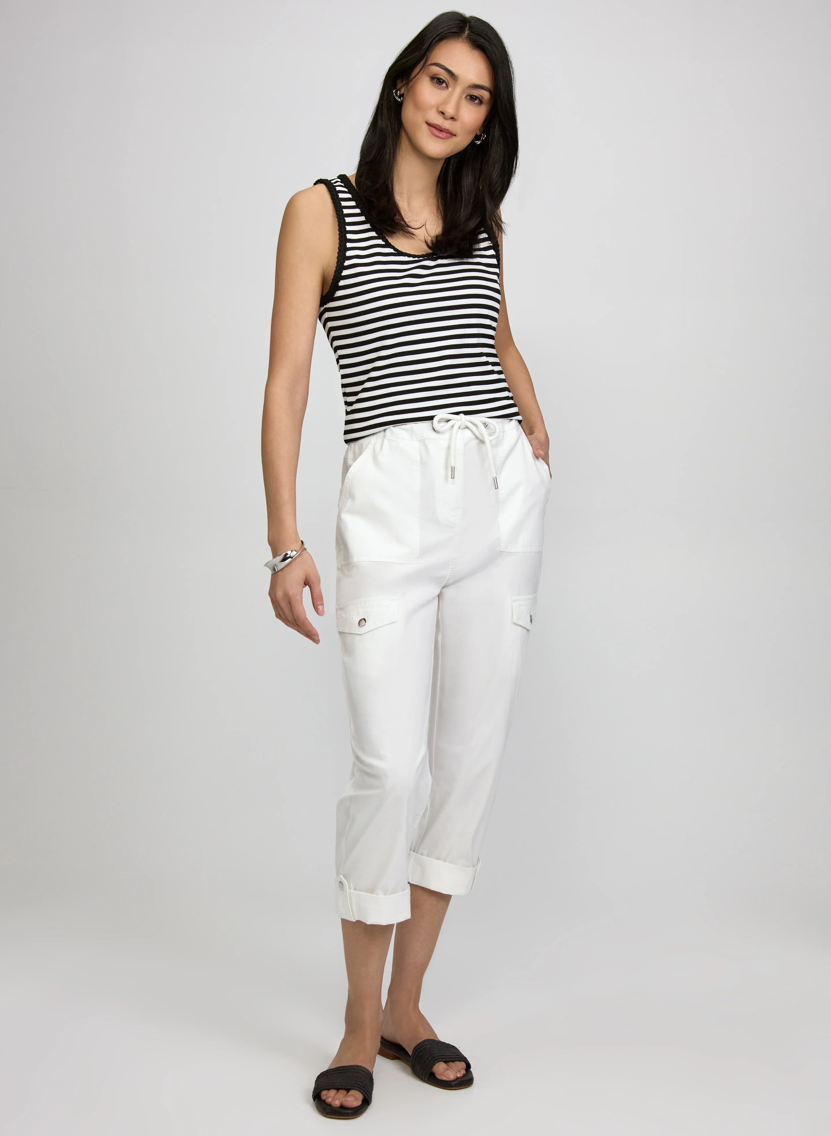 Cargo Pocket Capris - Image 5