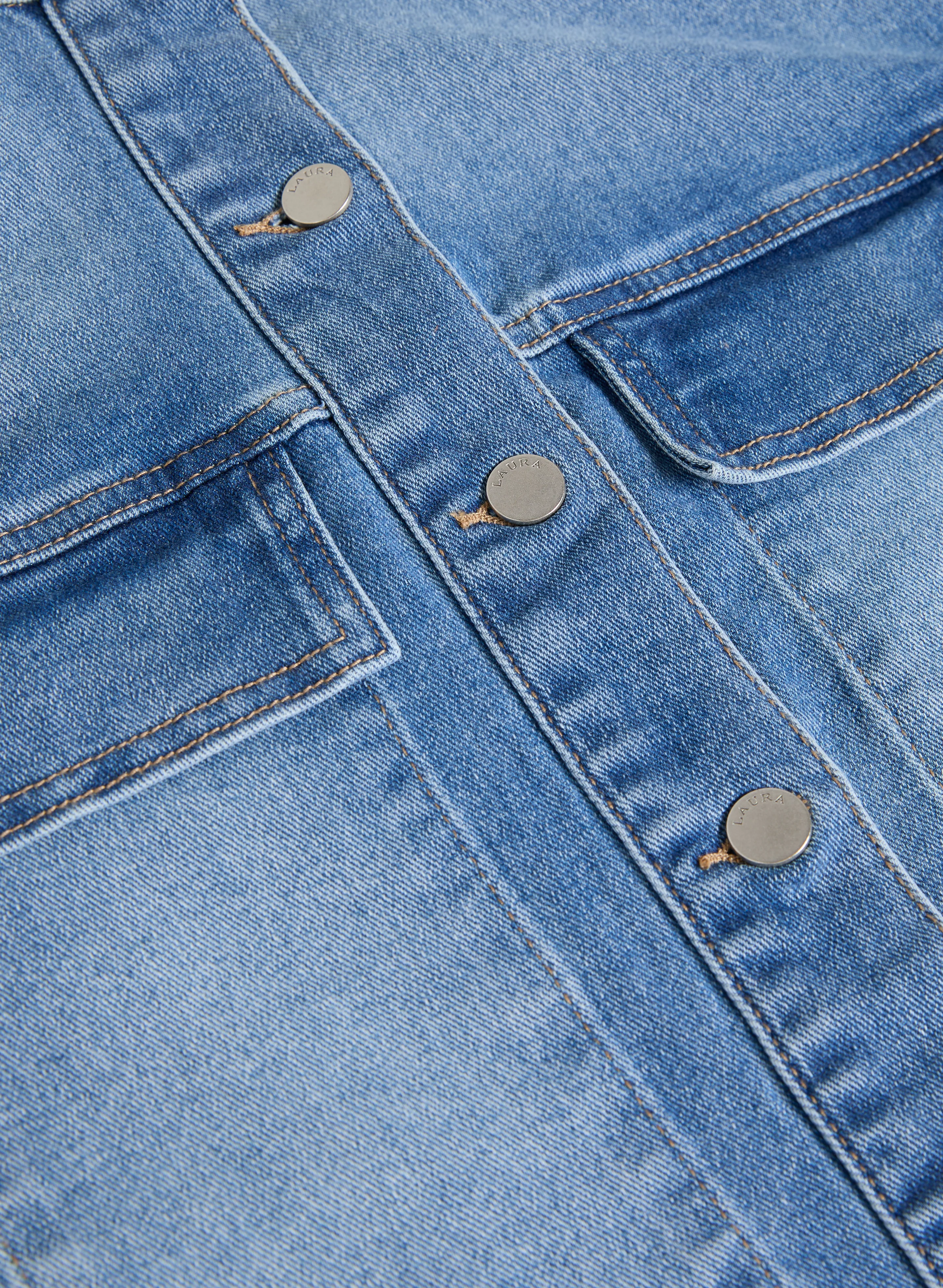 Cargo Pocket Denim Jacket - Image 7
