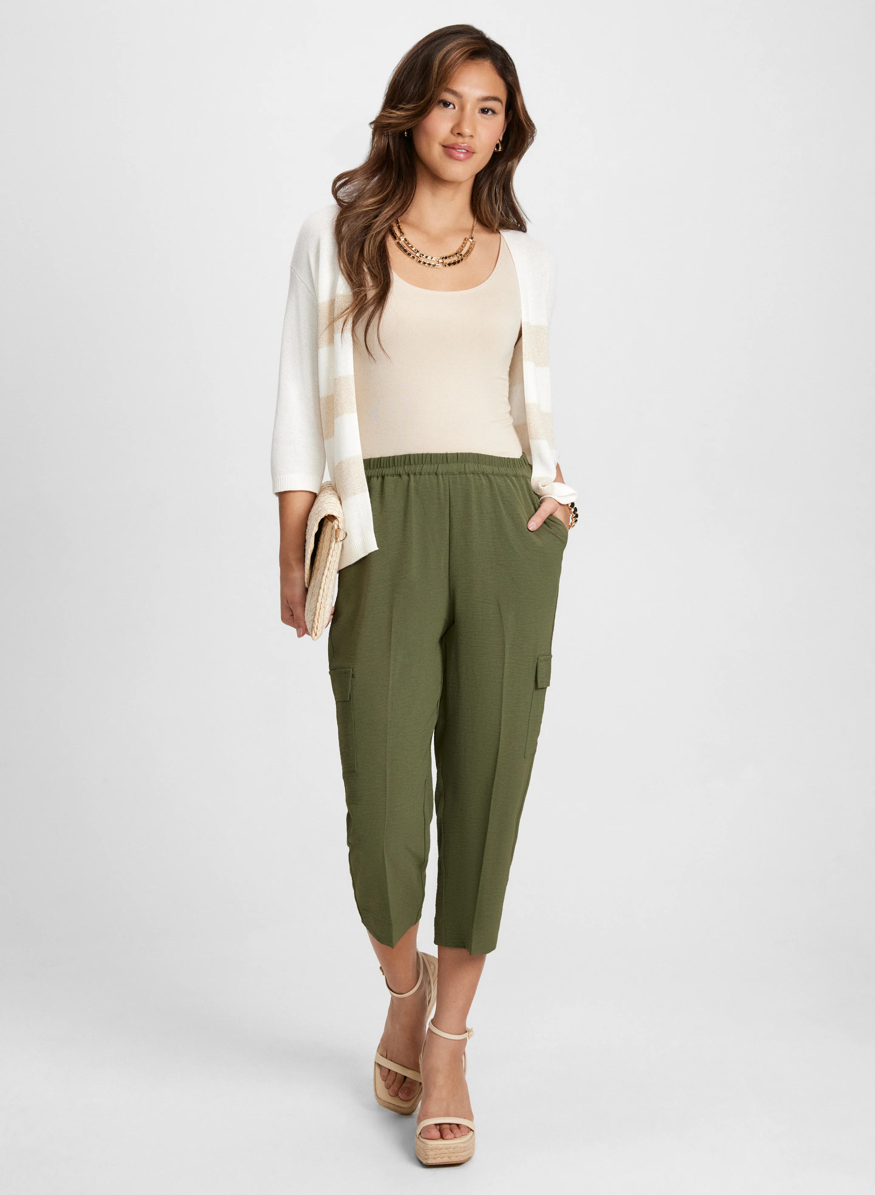 Cargo Pull-On Capris - Image 3