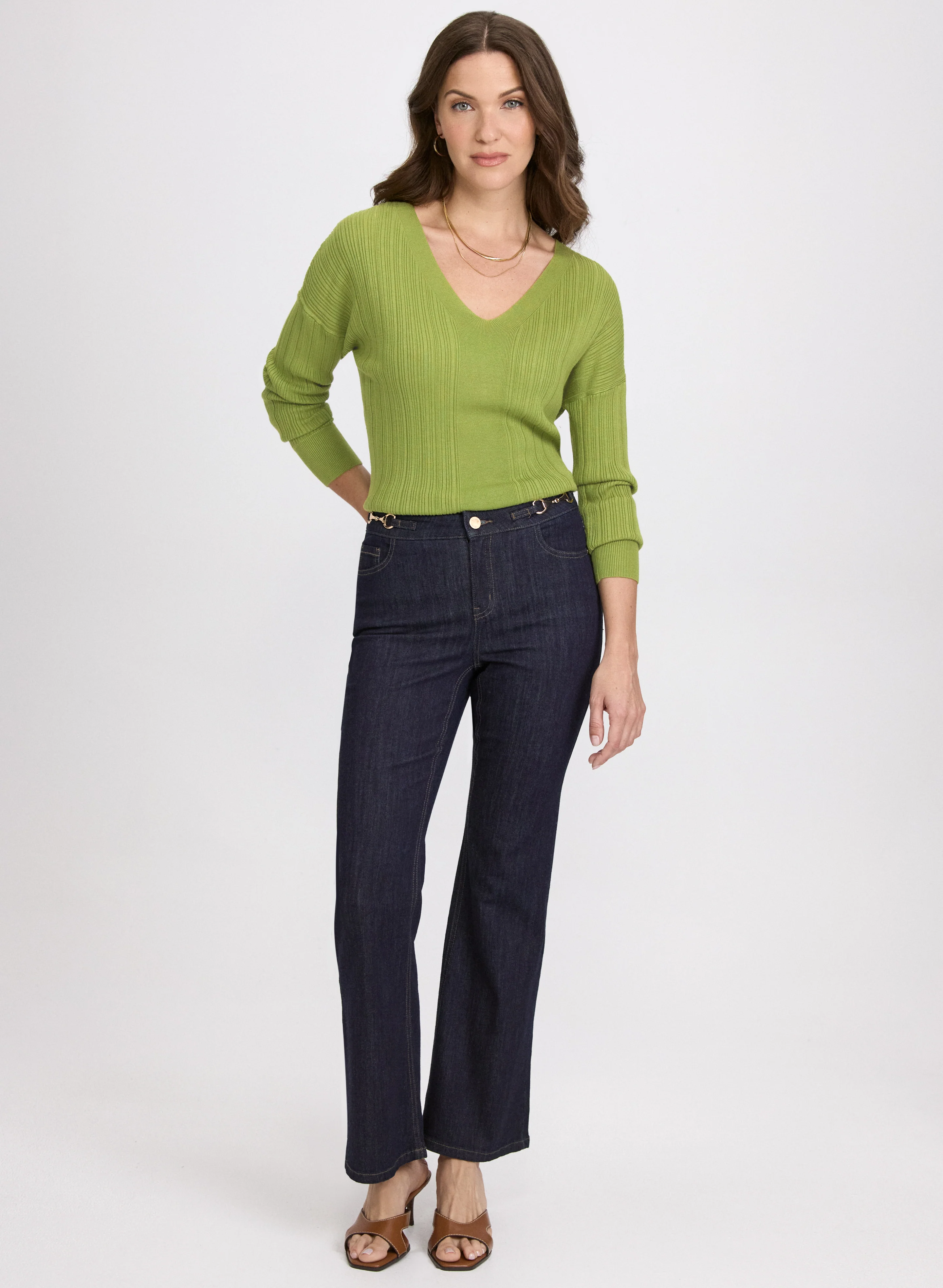 Chain Detail Jeans - Image 3