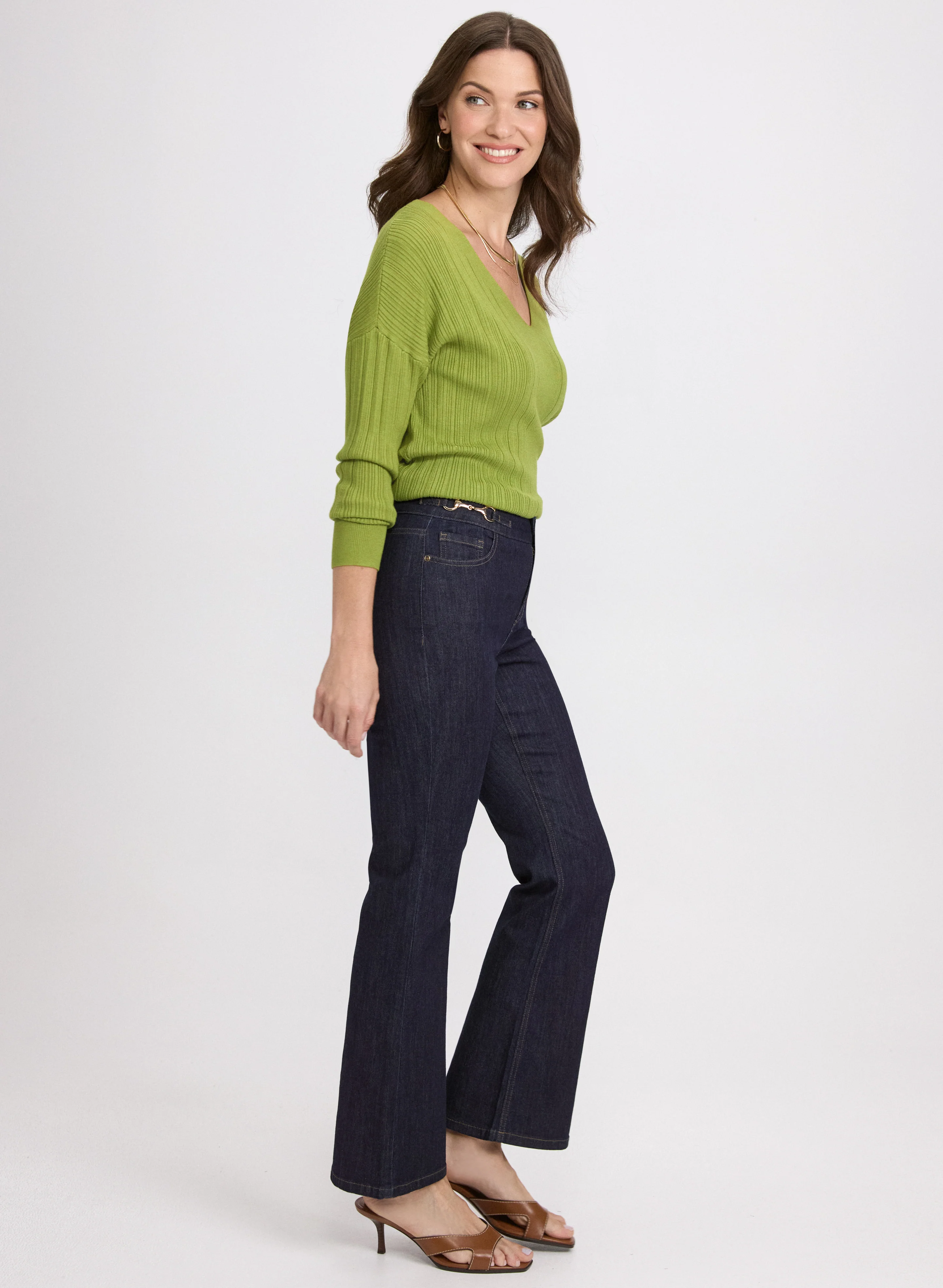 Chain Detail Jeans - Image 5