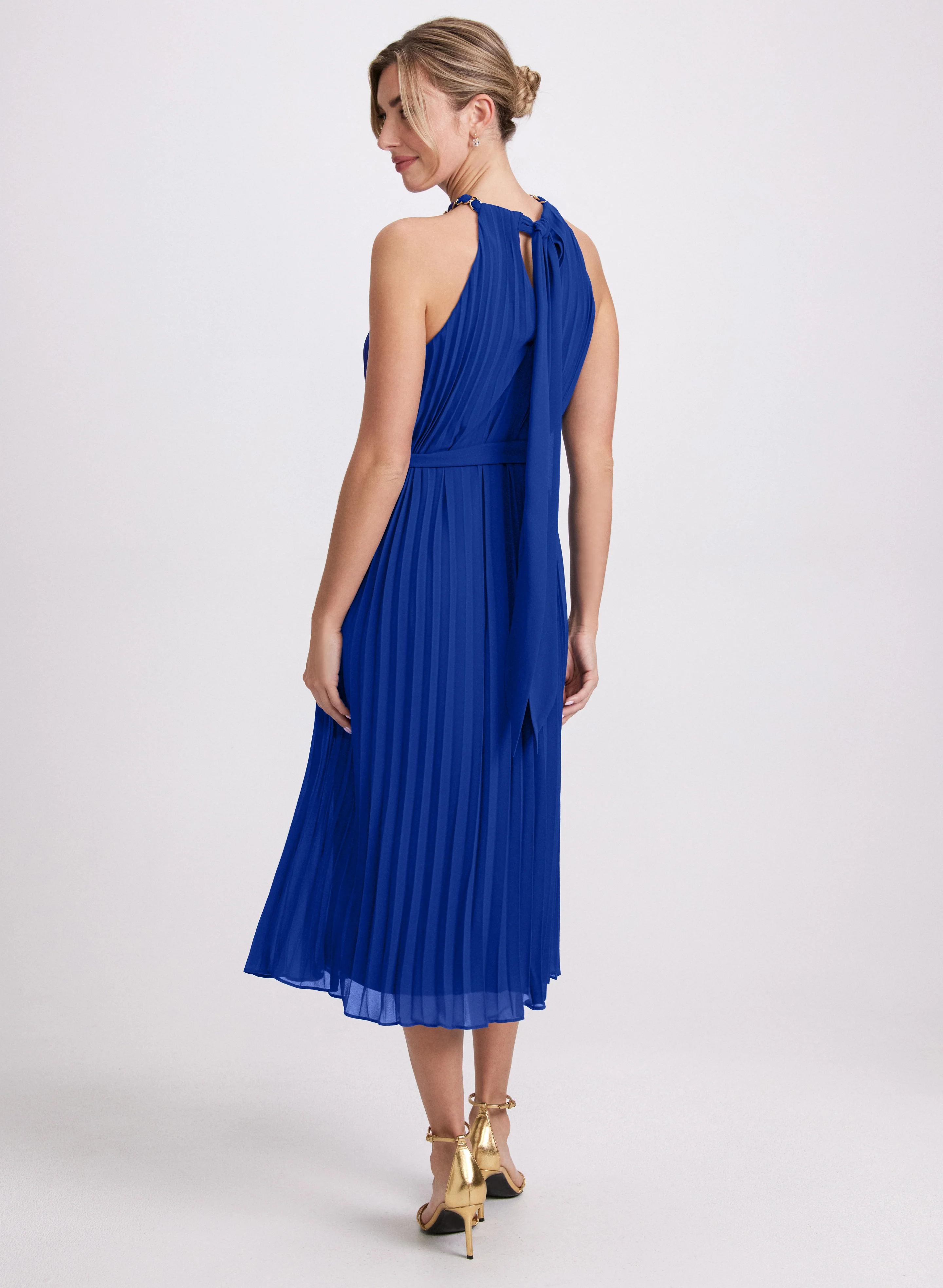 Chain Link Halter Neck Dress - Image 4