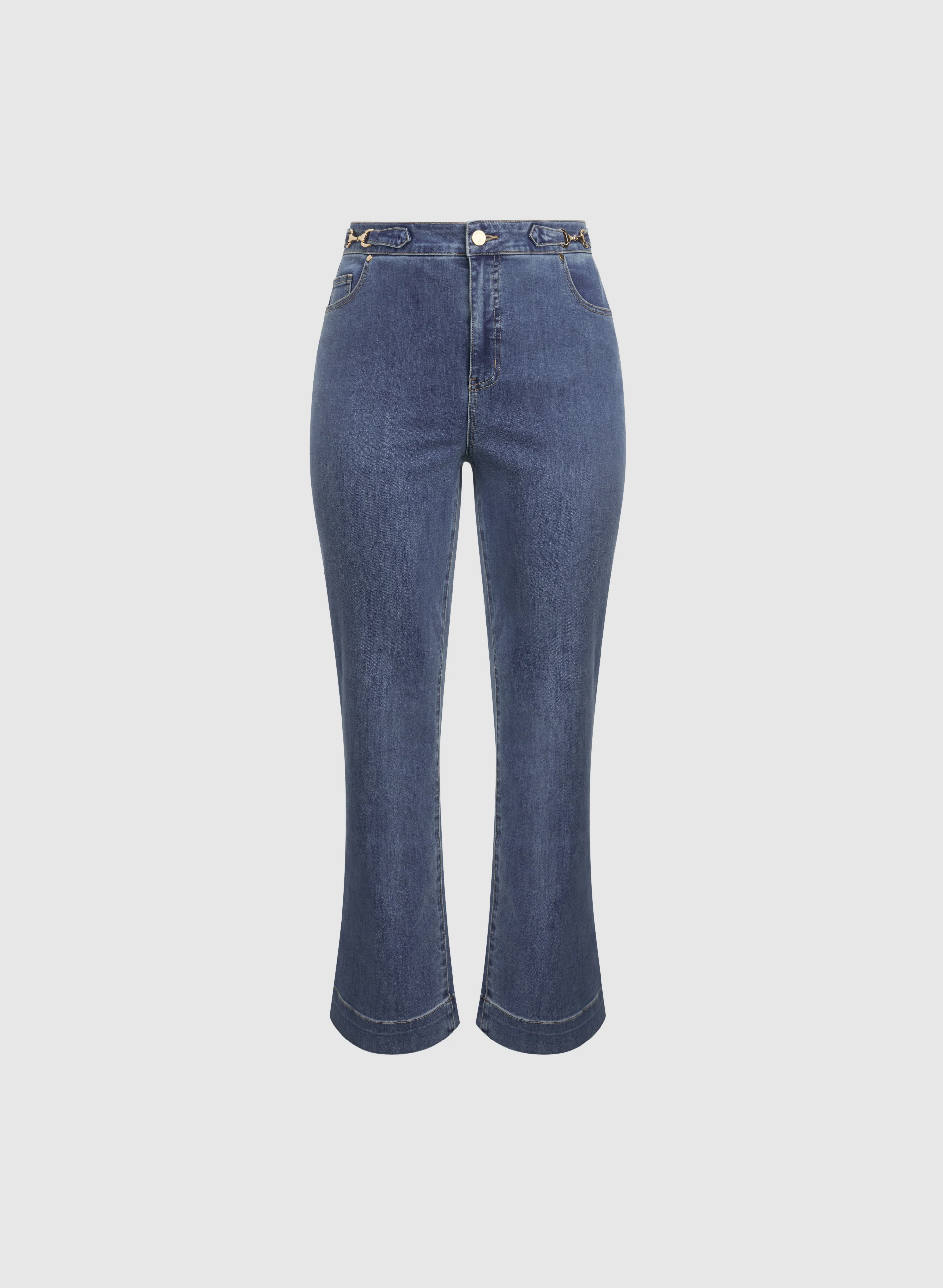 Chain Link Trim Jeans - Image 6