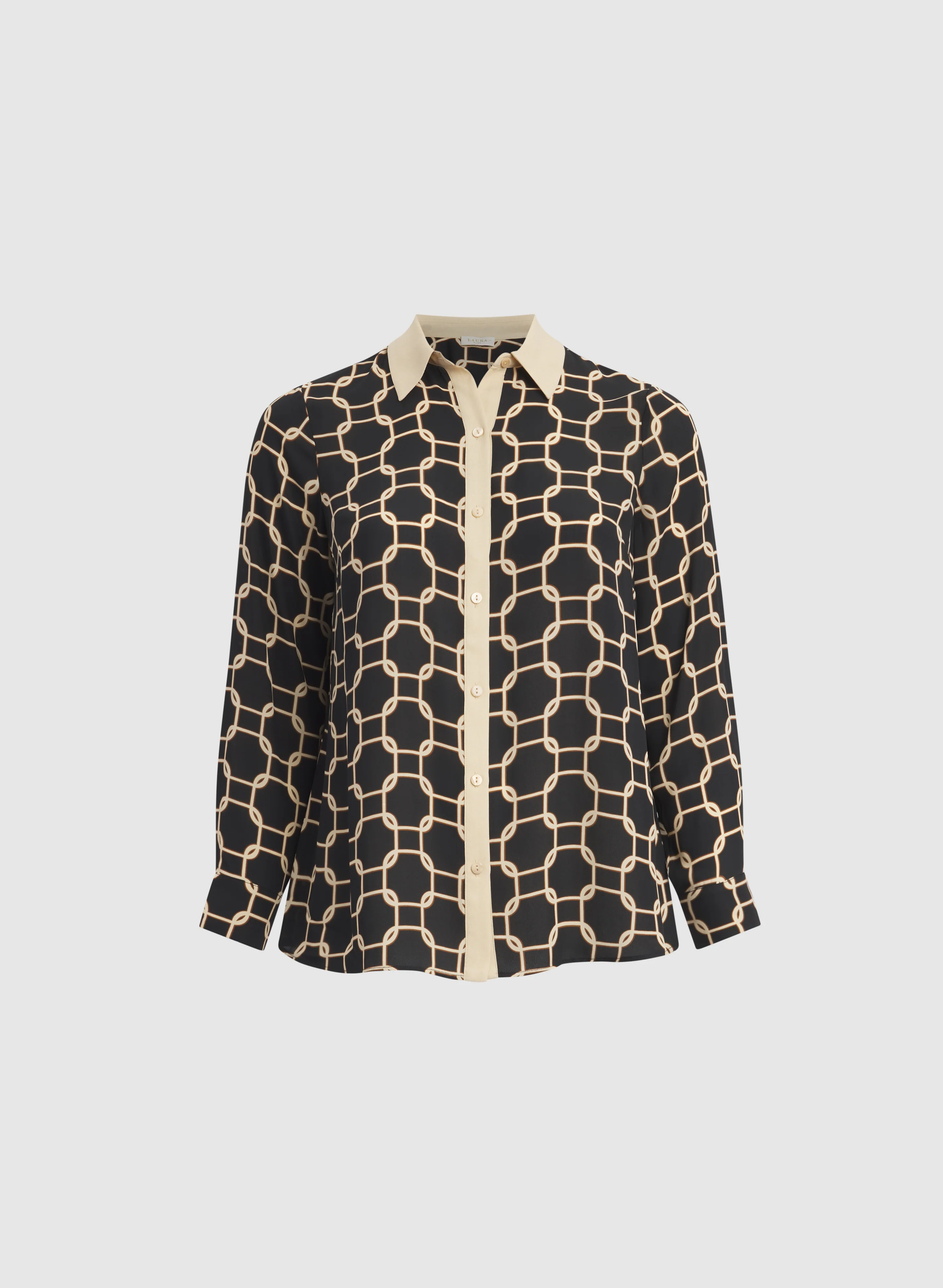 Chain Print Blouse - Image 6