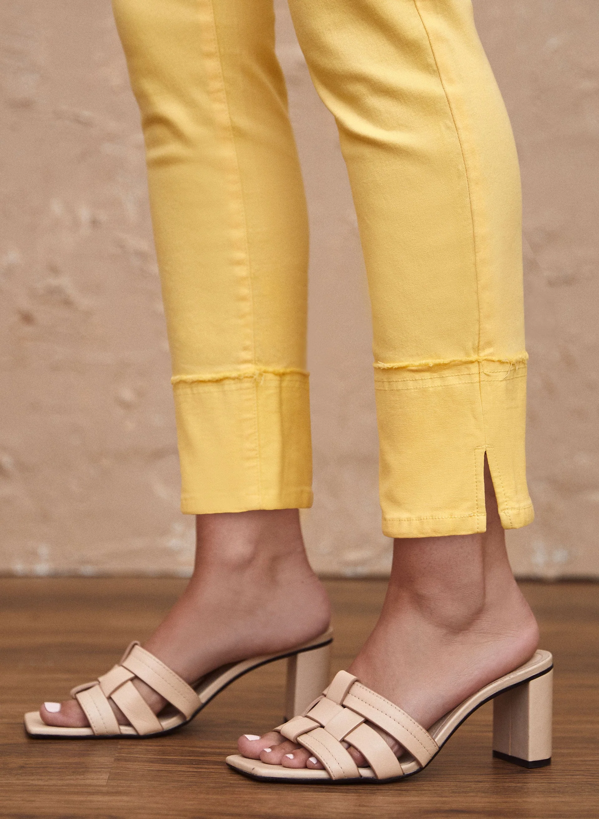 Charlie B - Flare Leg Cuff Detail Pants - Image 4