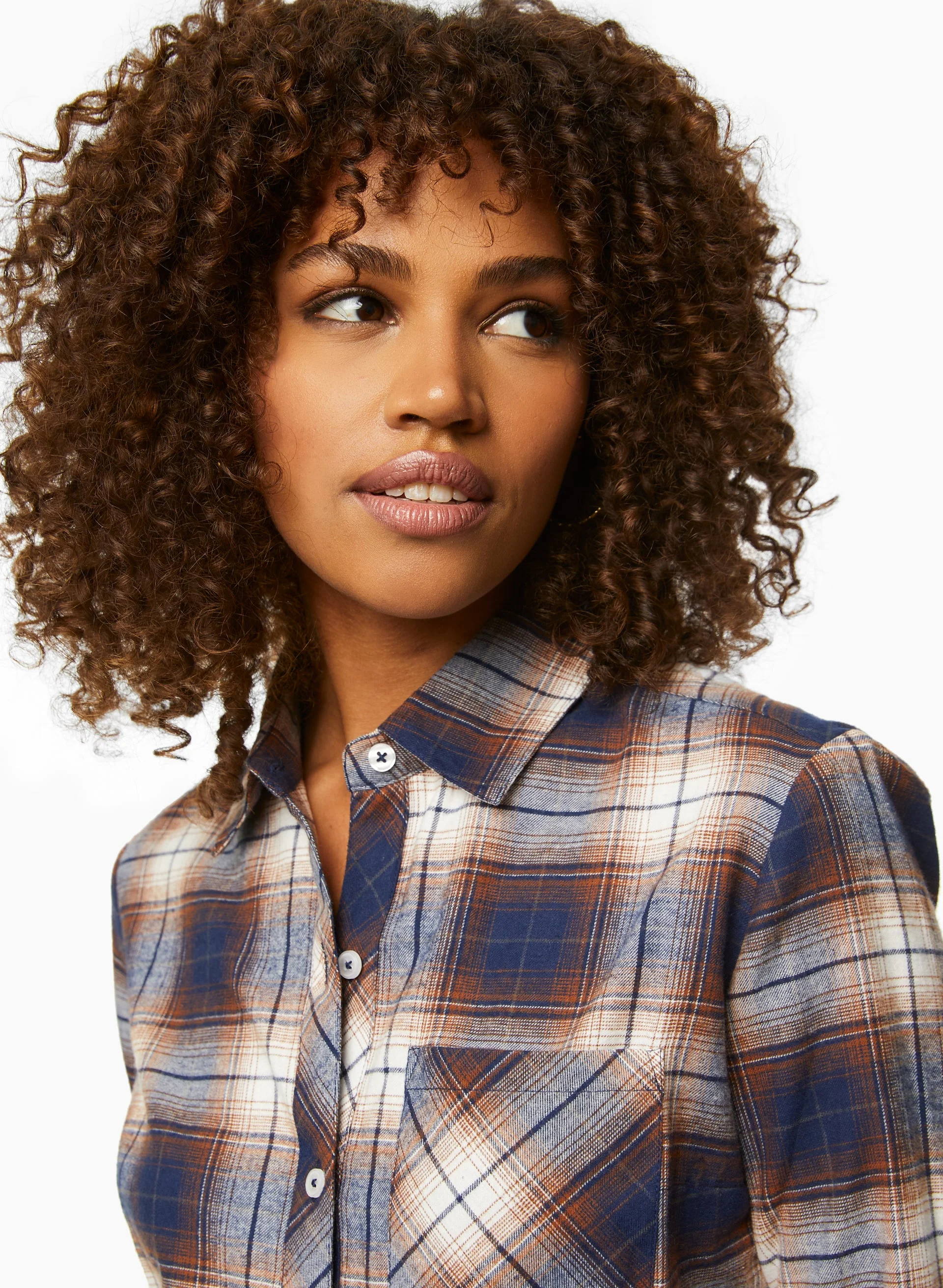 Charlie B - Plaid Print Shirt - Image 3