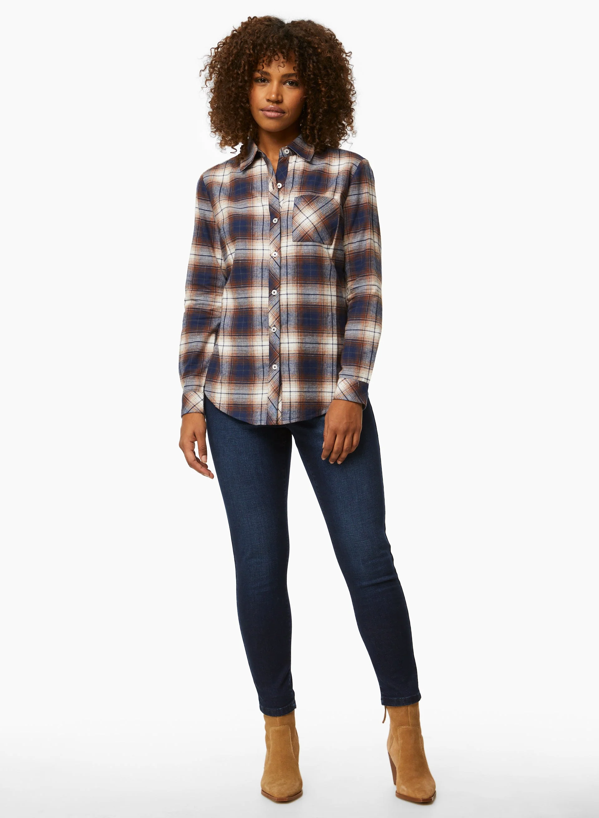Charlie B - Plaid Print Shirt - Image 4