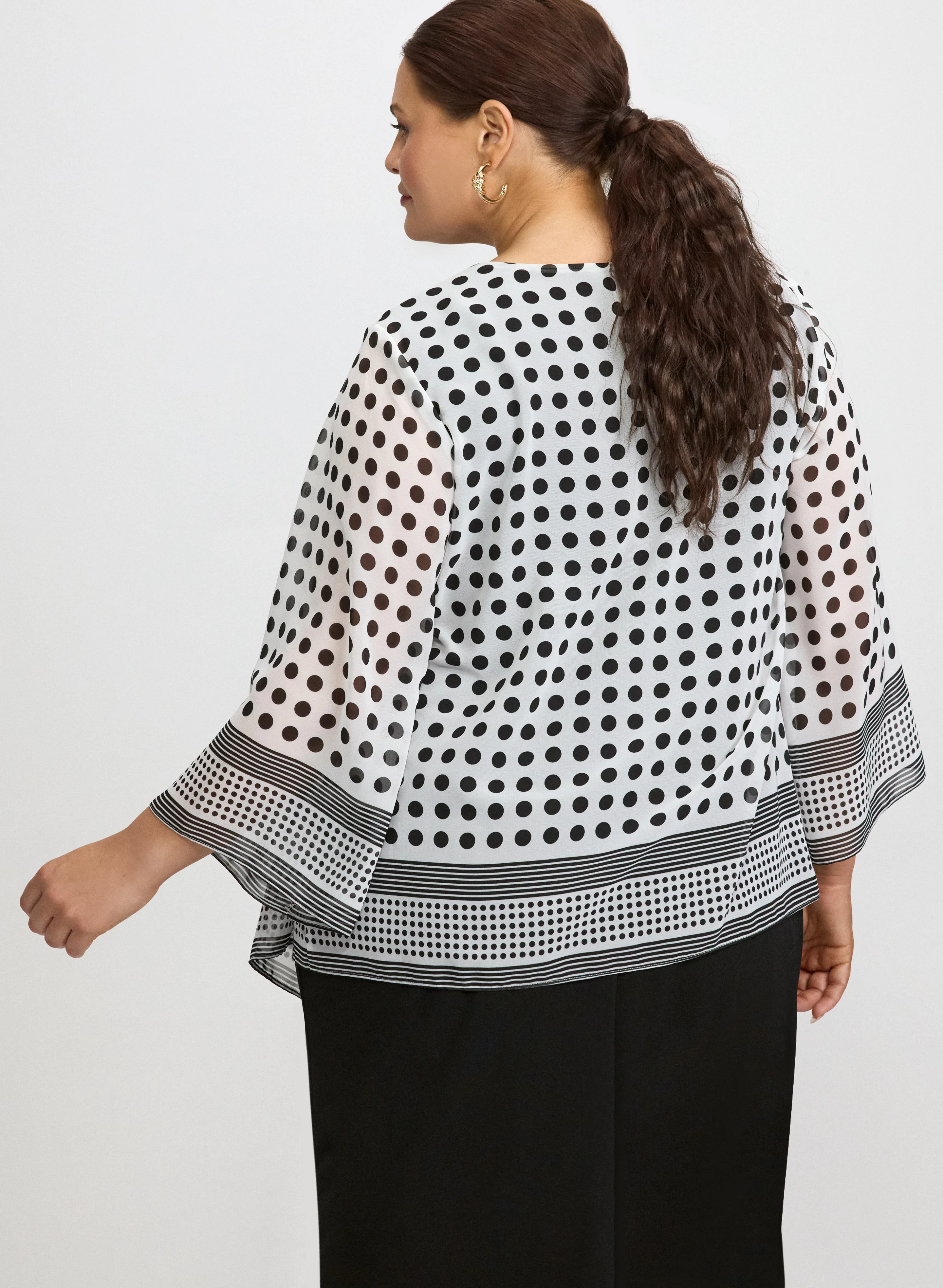 Chiffon Jacket & Jersey Dress - Image 4