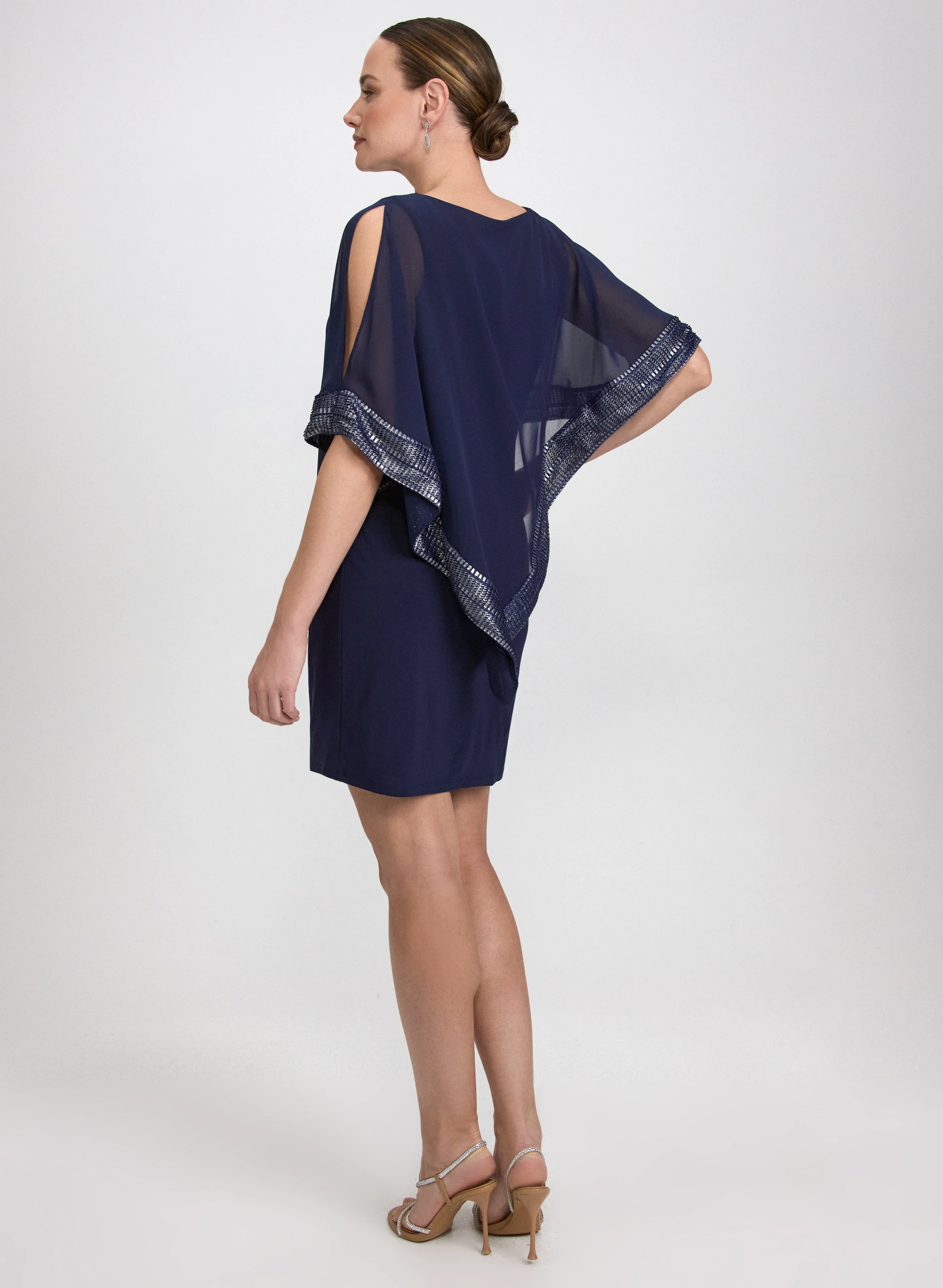Chiffon Overlay Dress - Image 2