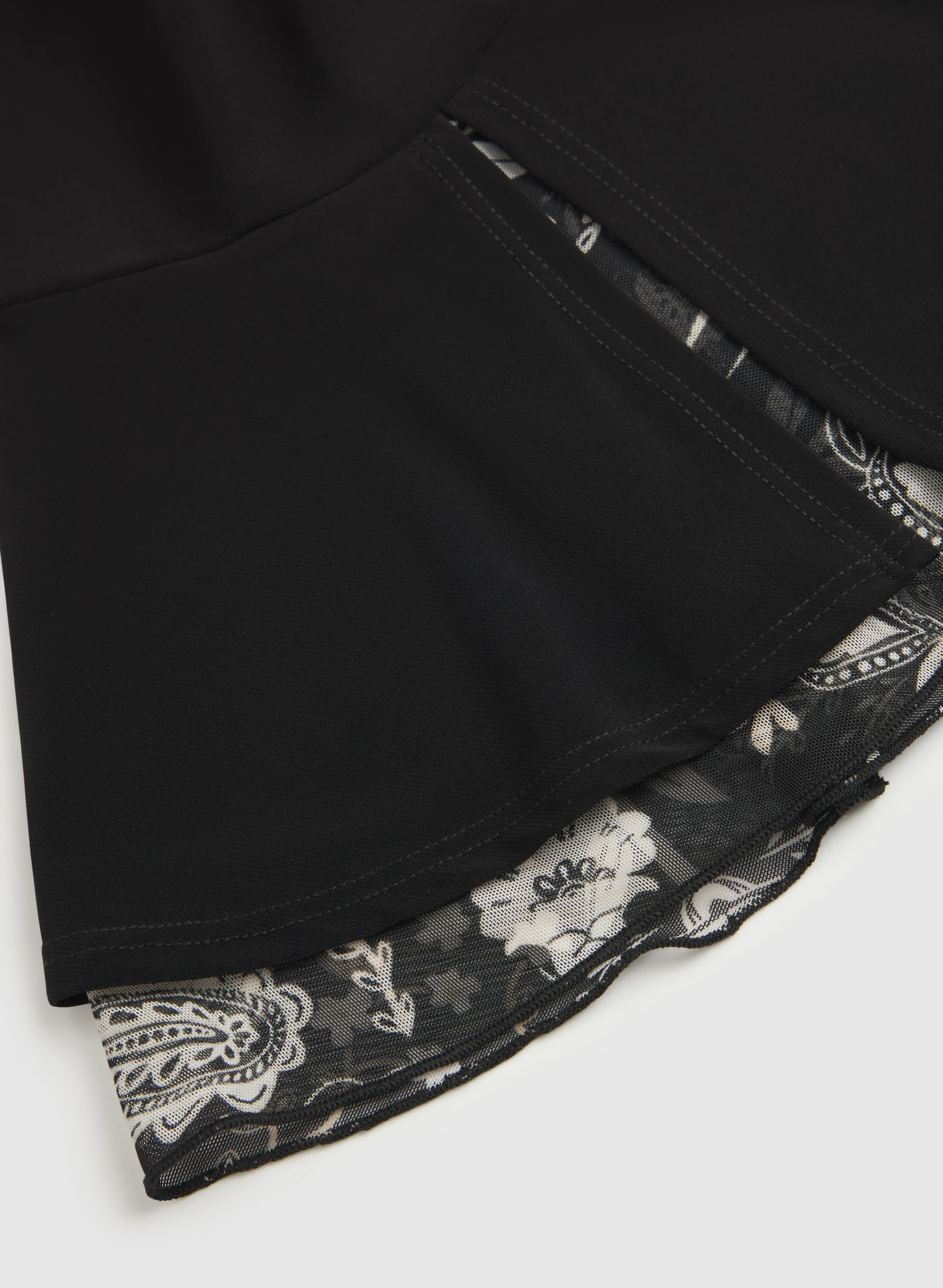 Chiffon Paisley Sleeve Top - Image 7