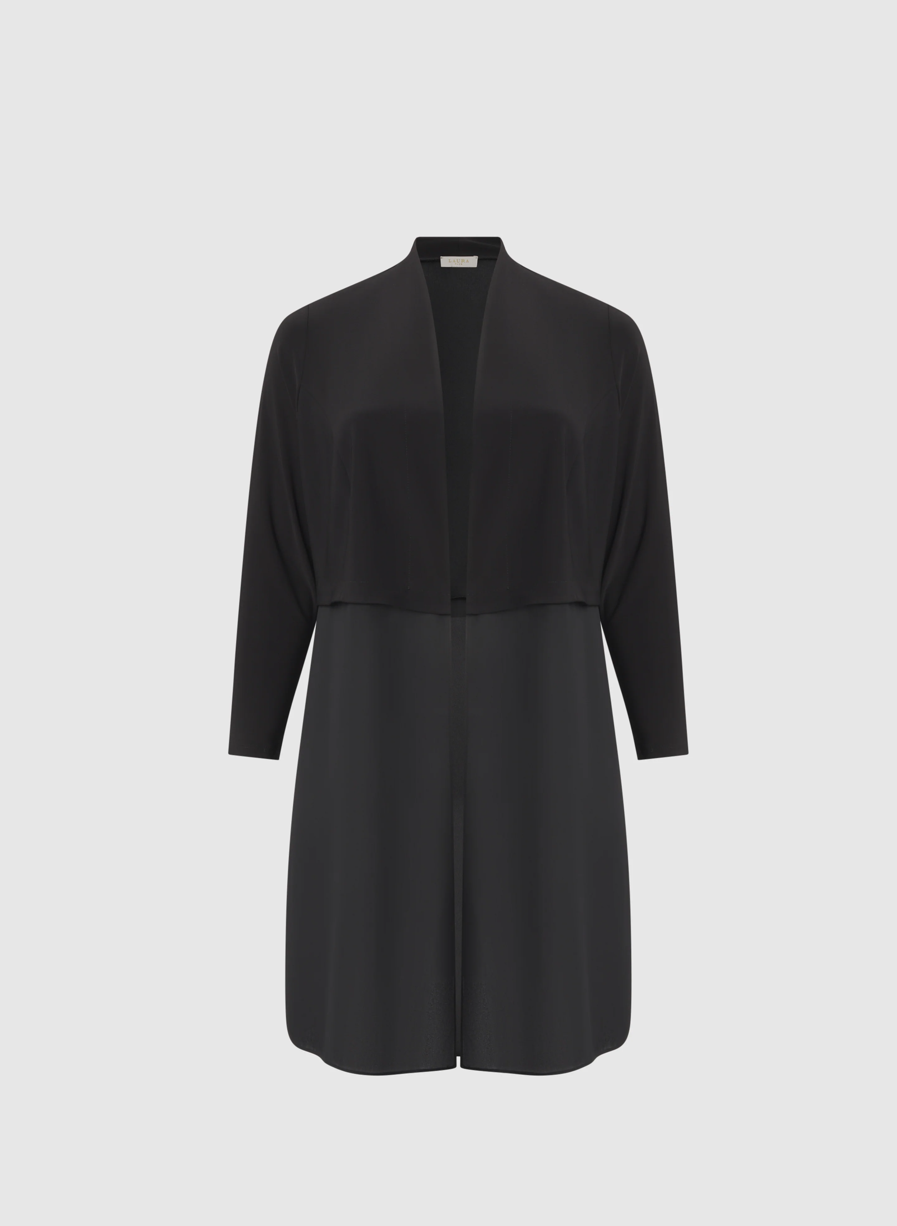 Chiffon Panel Cardigan - Image 6