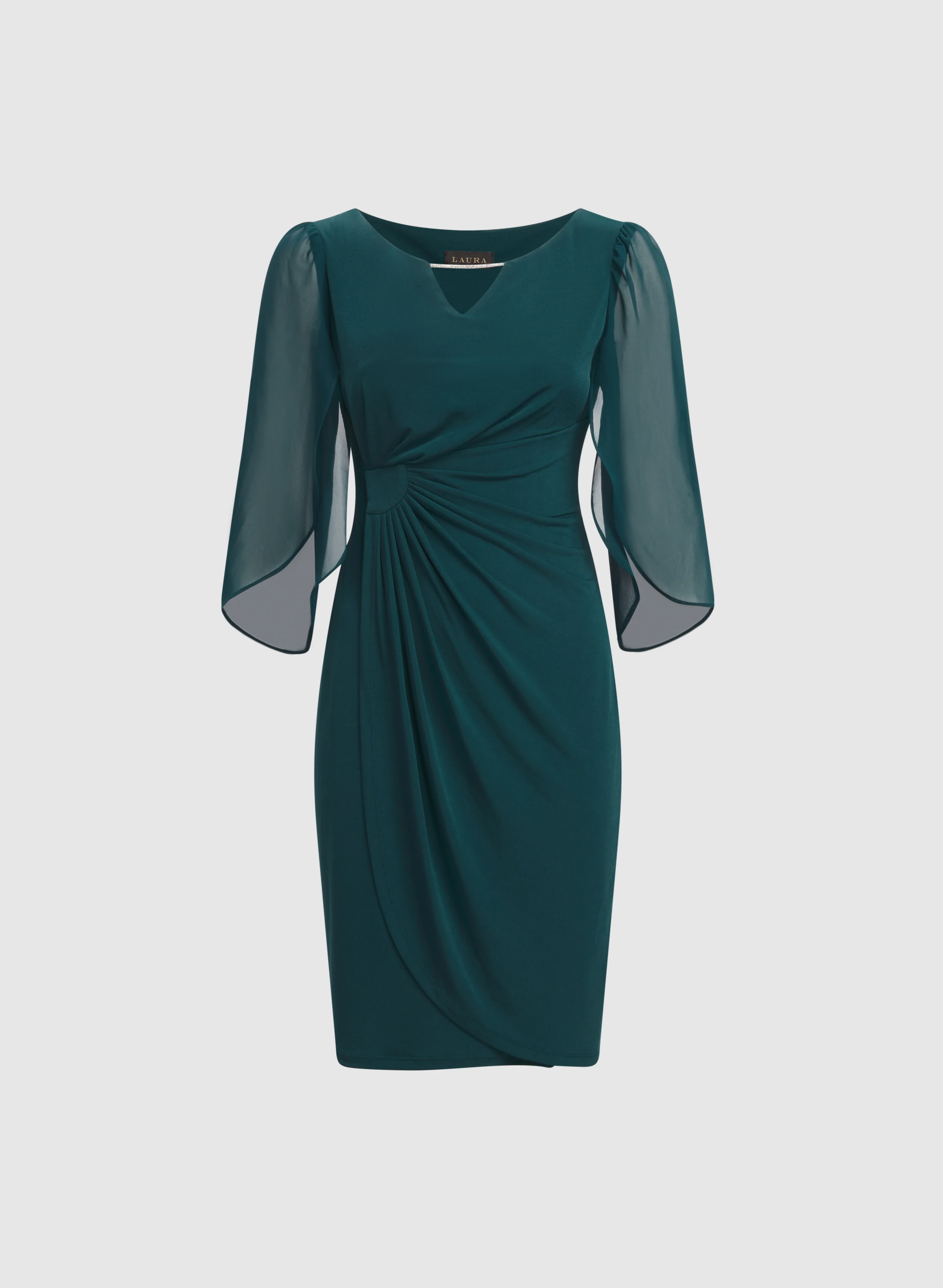 Chiffon Sleeve Dress - Image 6