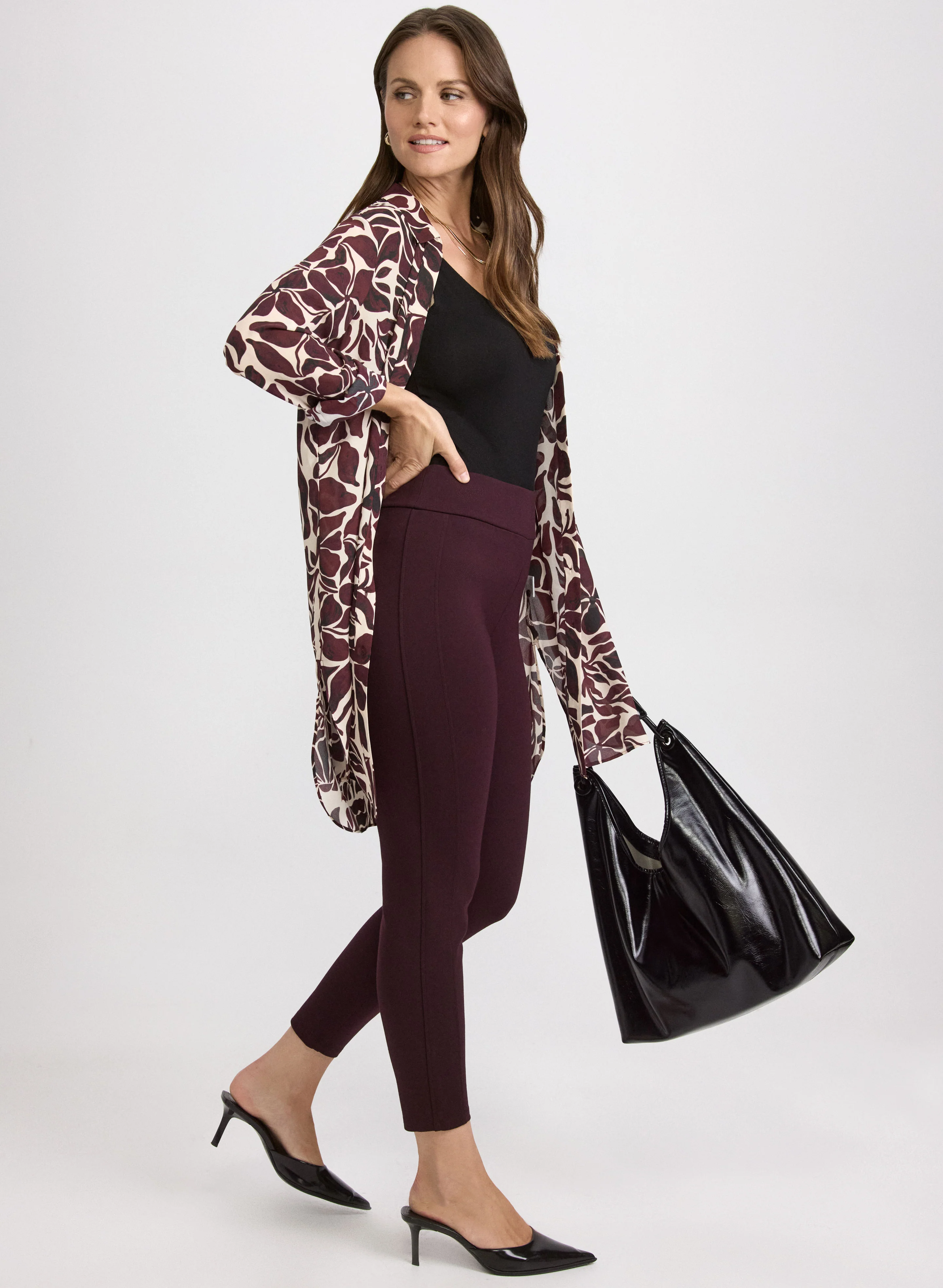 Chloe Lateral Band Leggings - Image 3