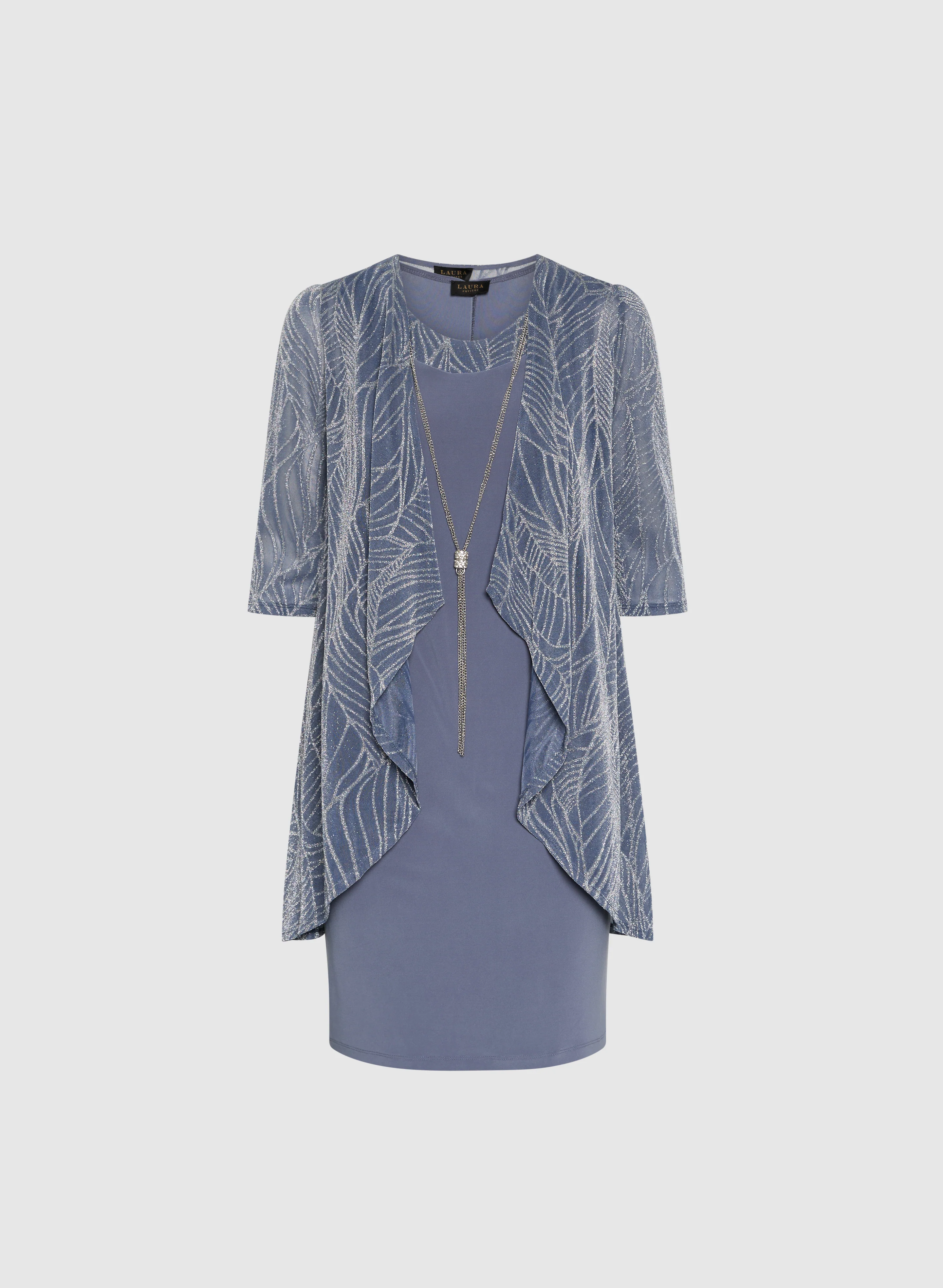 Cocktail Dress & Jacket Set - Image 6