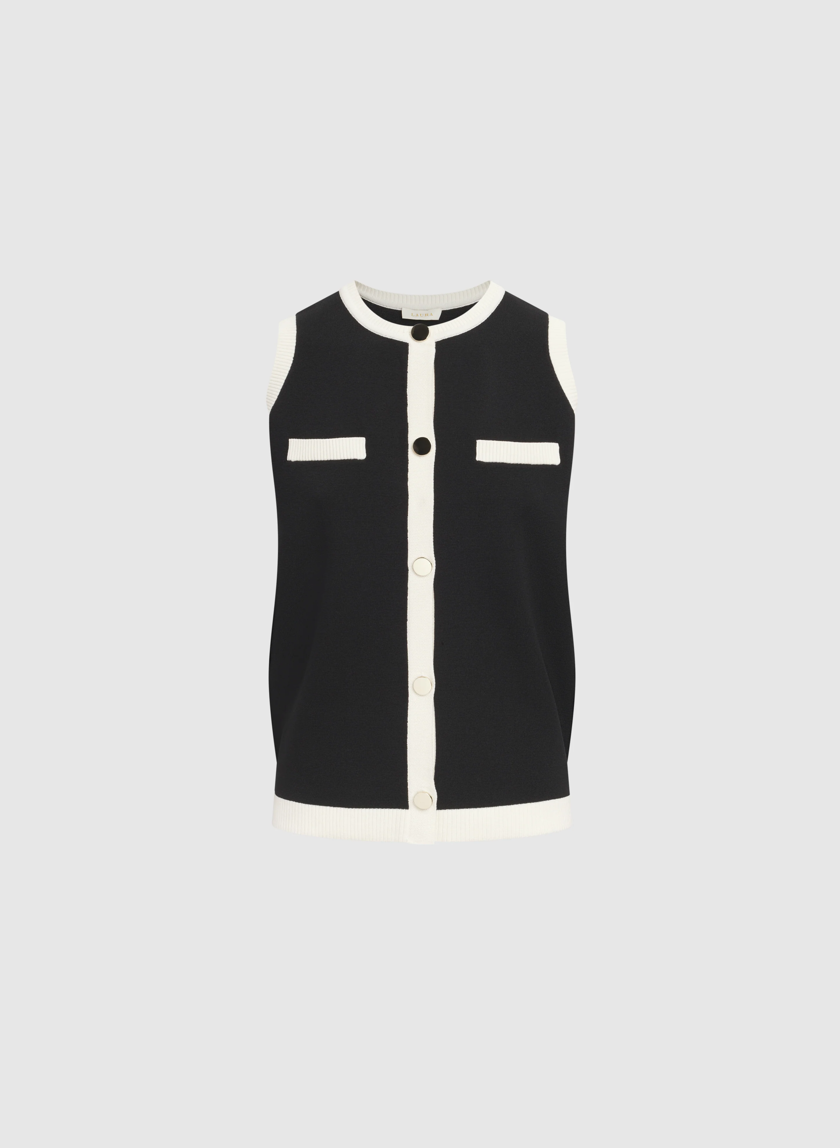 Colour Block Cardigan - Image 6