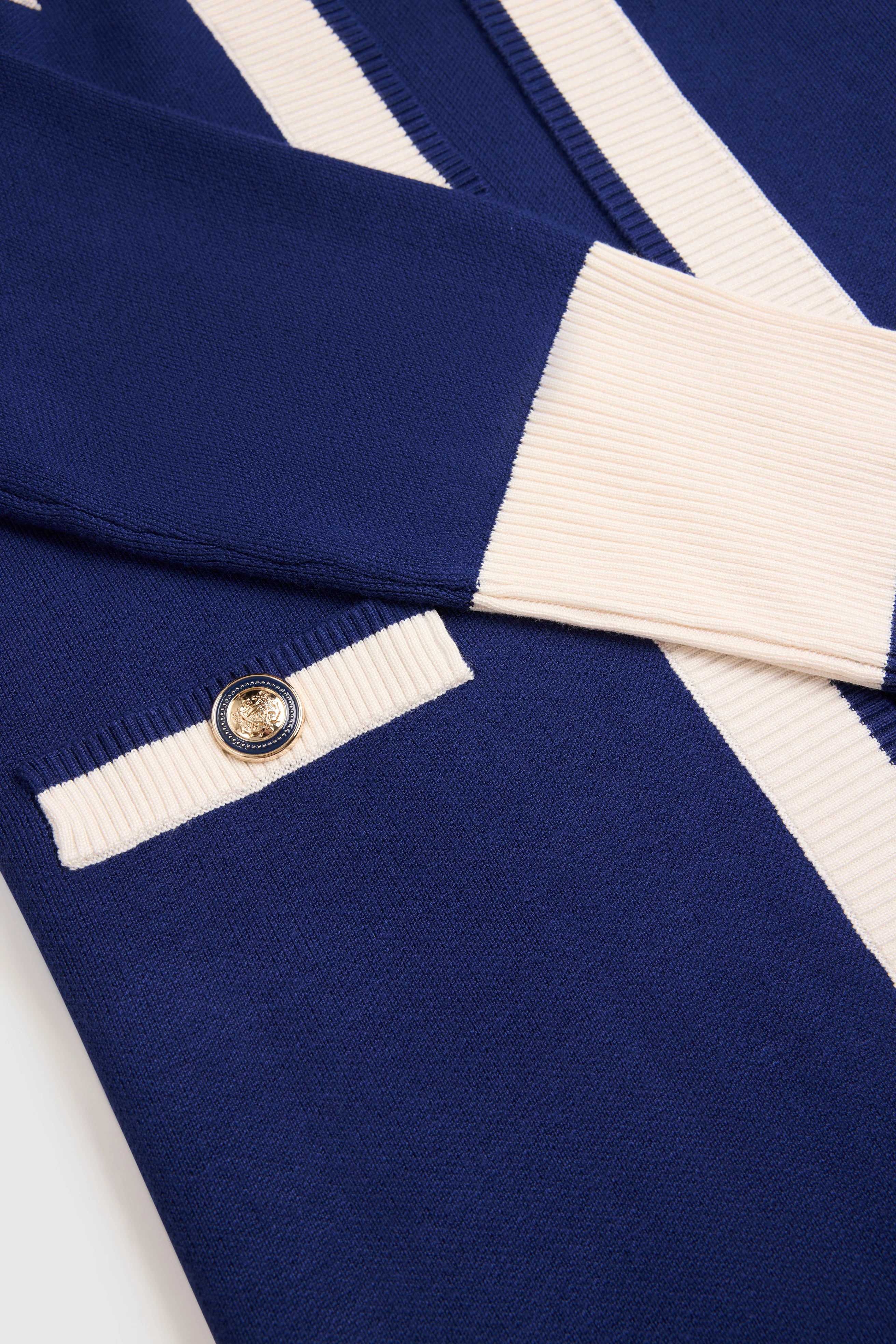 Colour Block Cardigan - Image 8