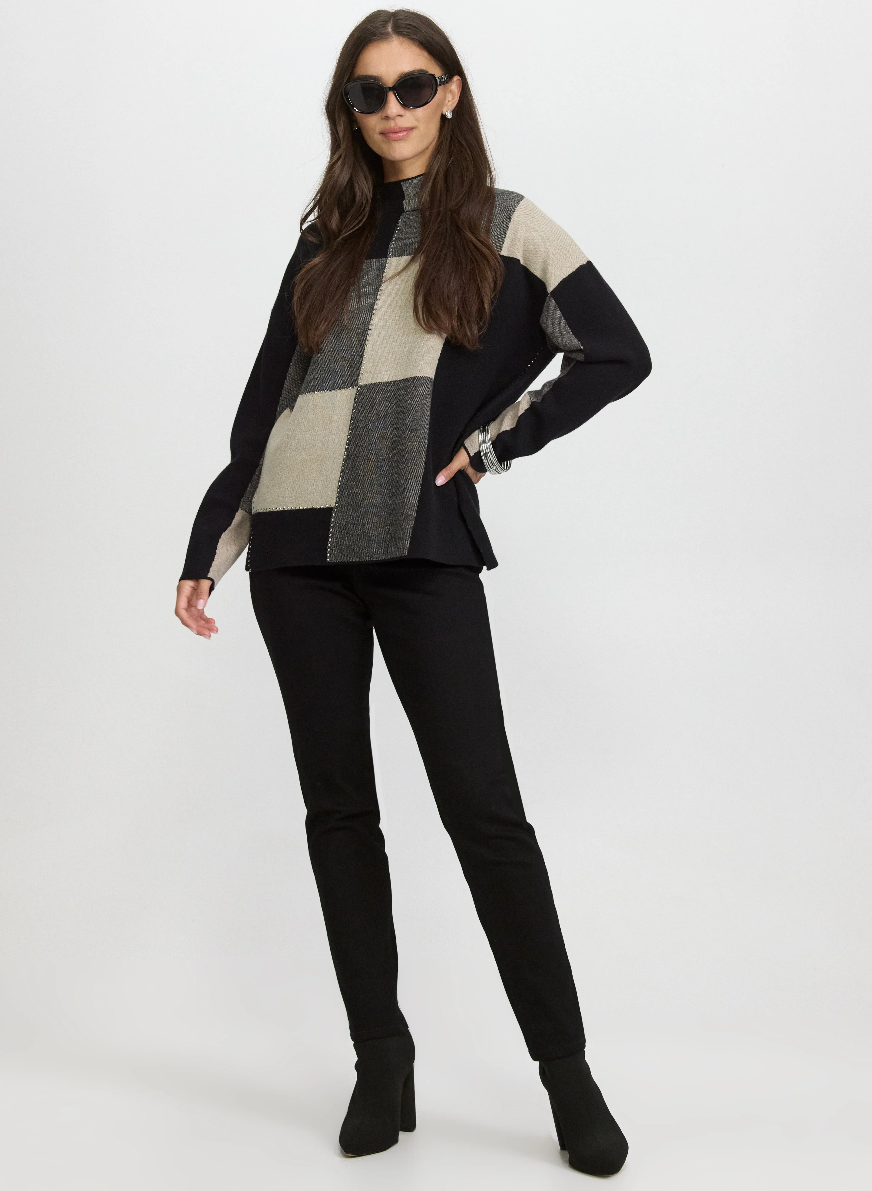 Colour Block Sweater - Image 3