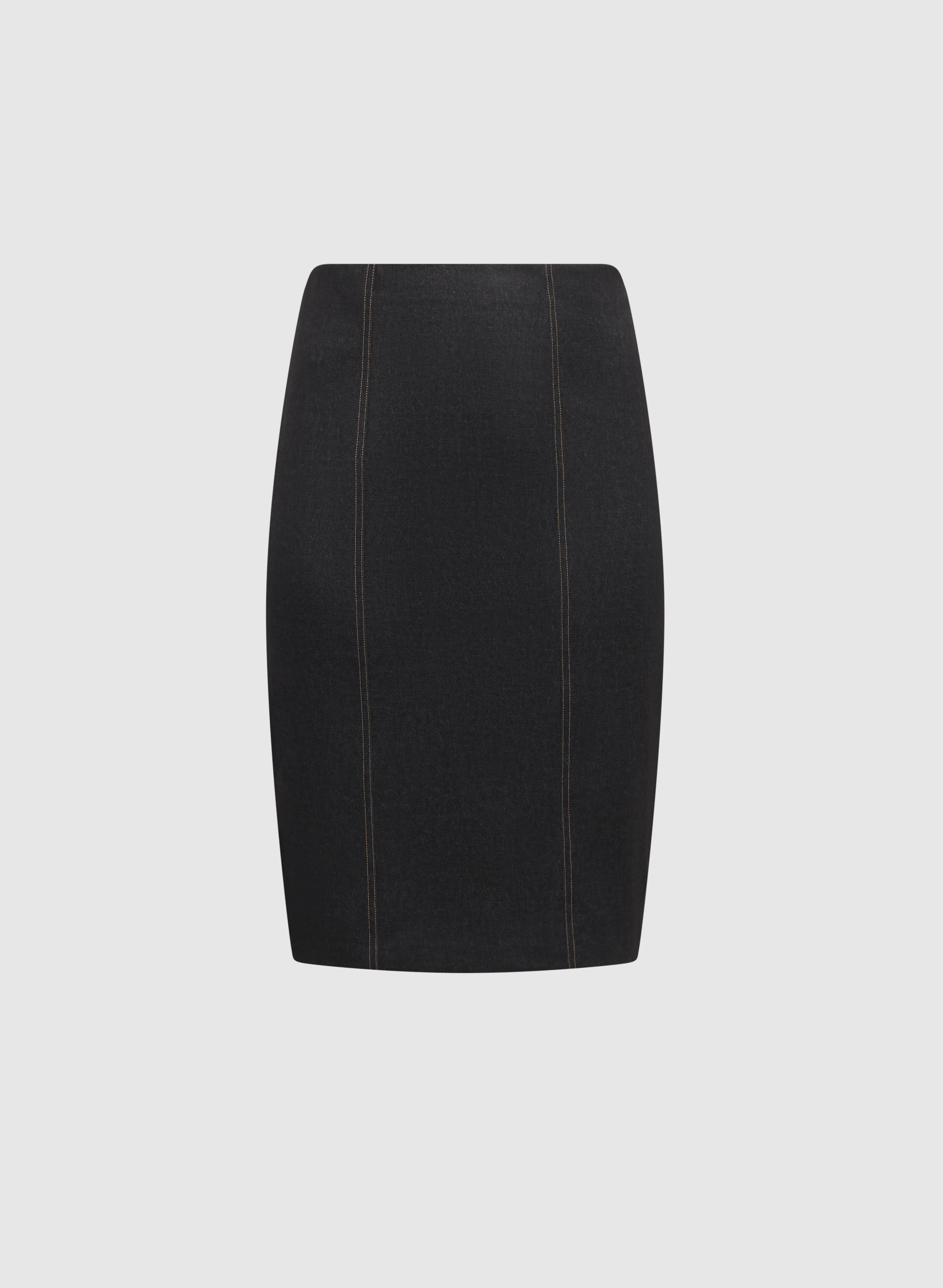 Contrast Seam Pencil Skirt - Image 6