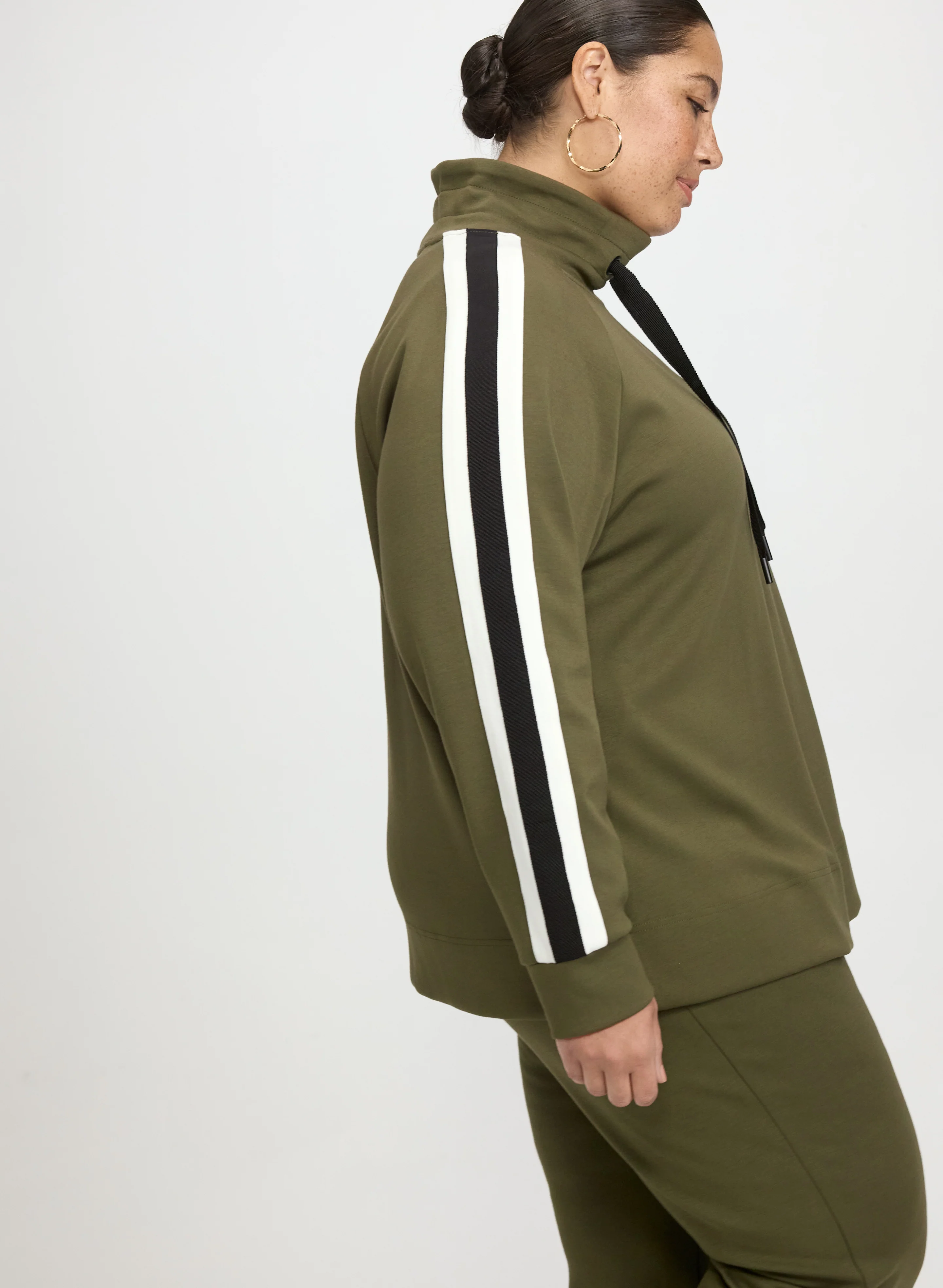 Contrast Sleeve Top - Image 7