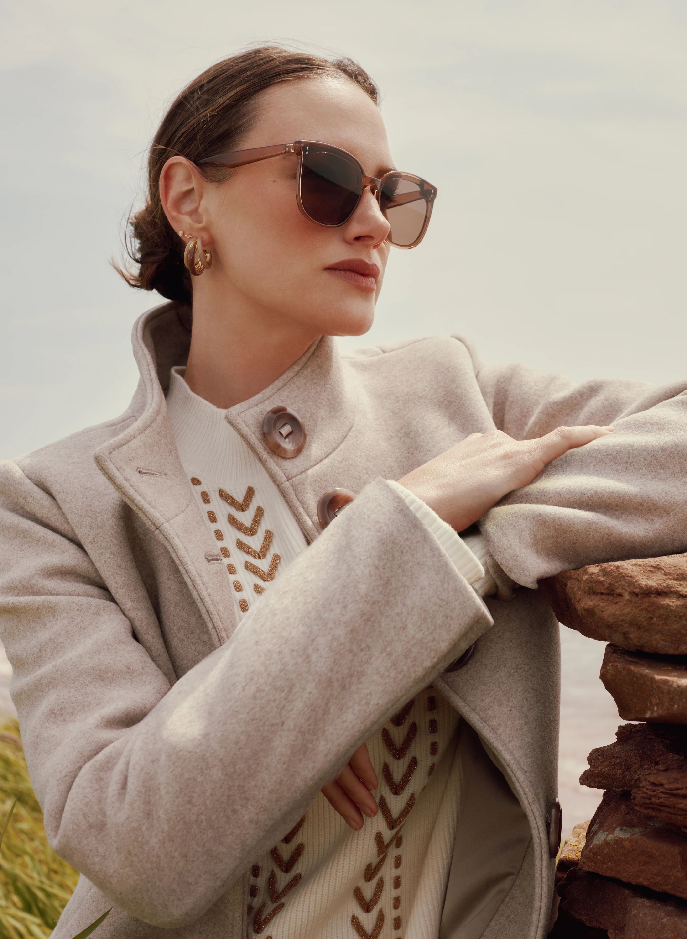 Contrast Stitch Sweater - Image 8