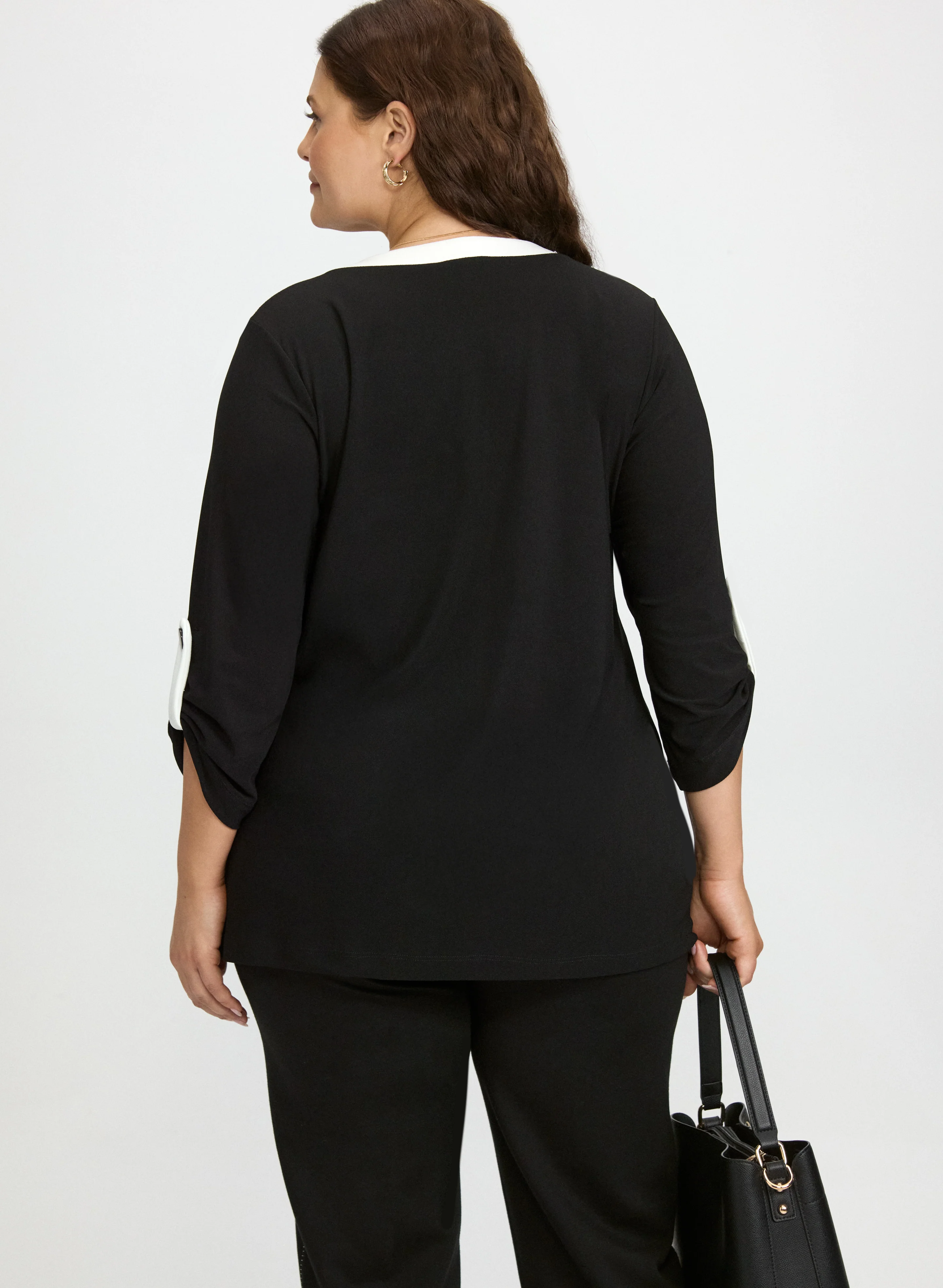 Contrast Trim Top - Image 5