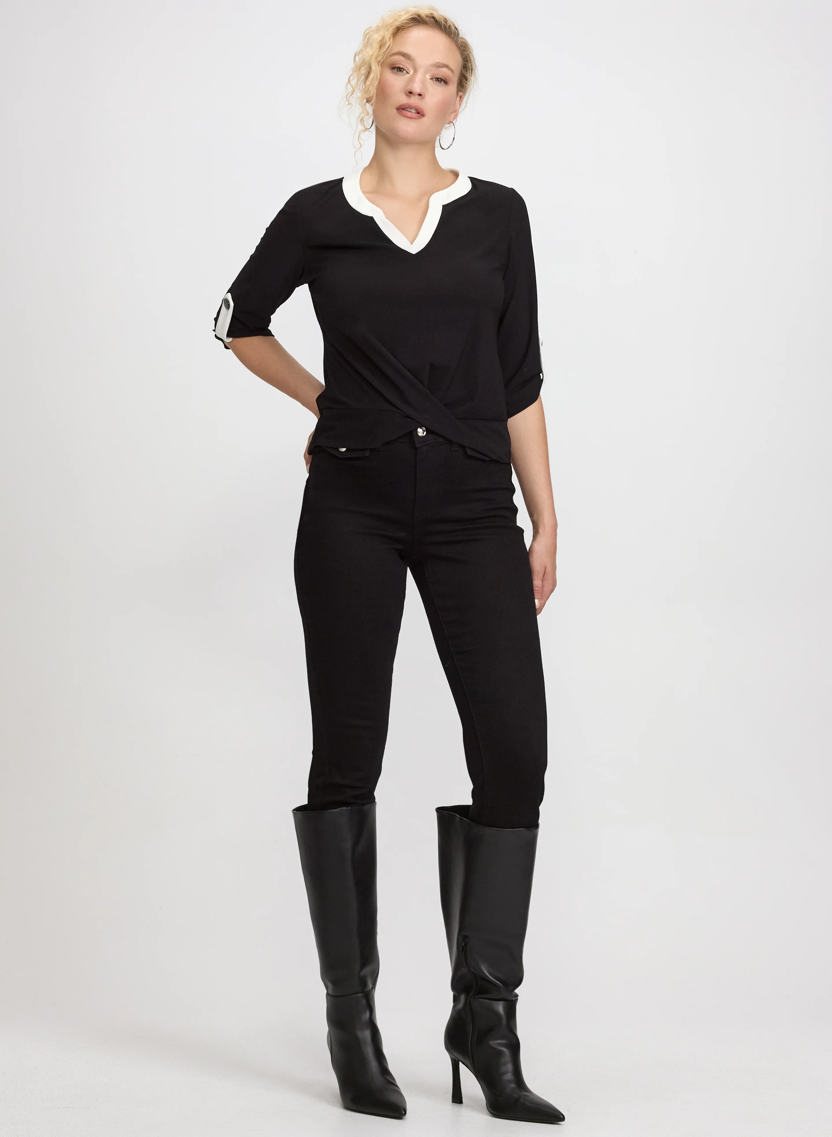 Contrast Trim Top - Image 3