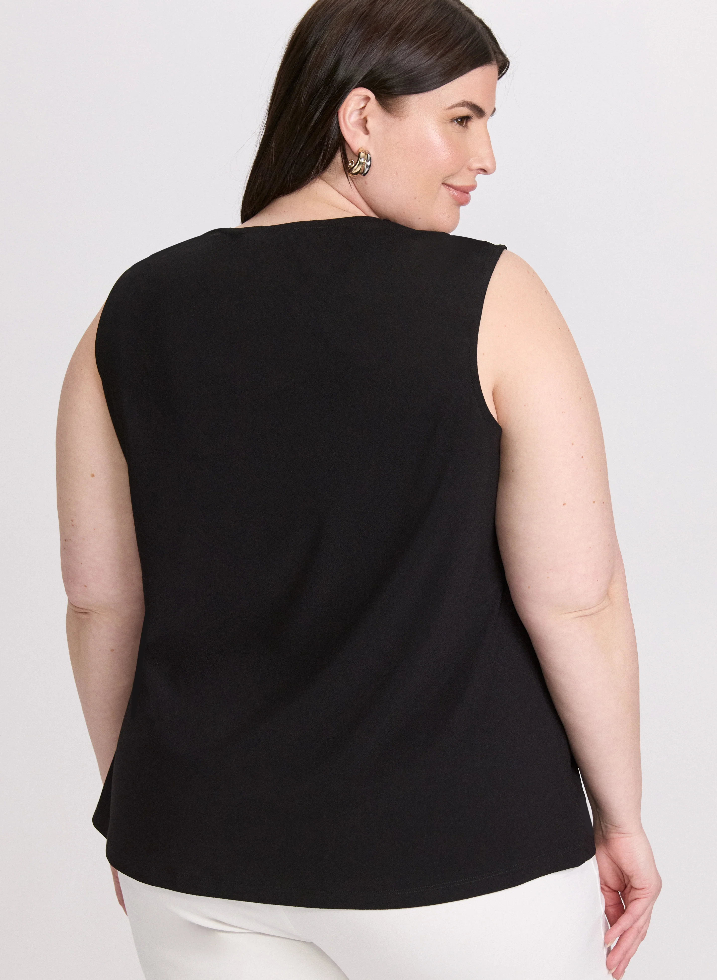 Contrast Trim Top - Image 4