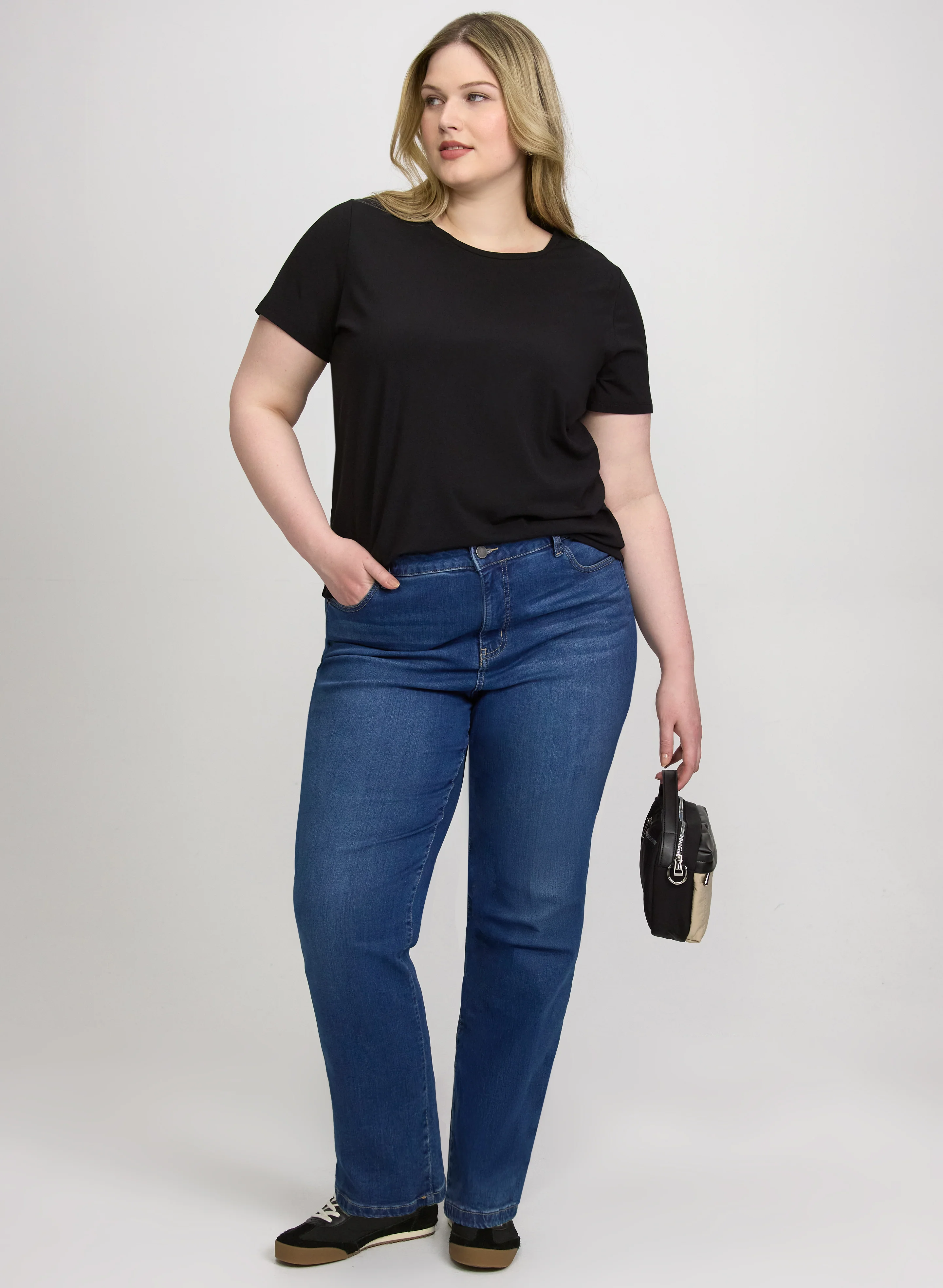 Cotton-Blend Crew Neck T-Shirt - Image 3