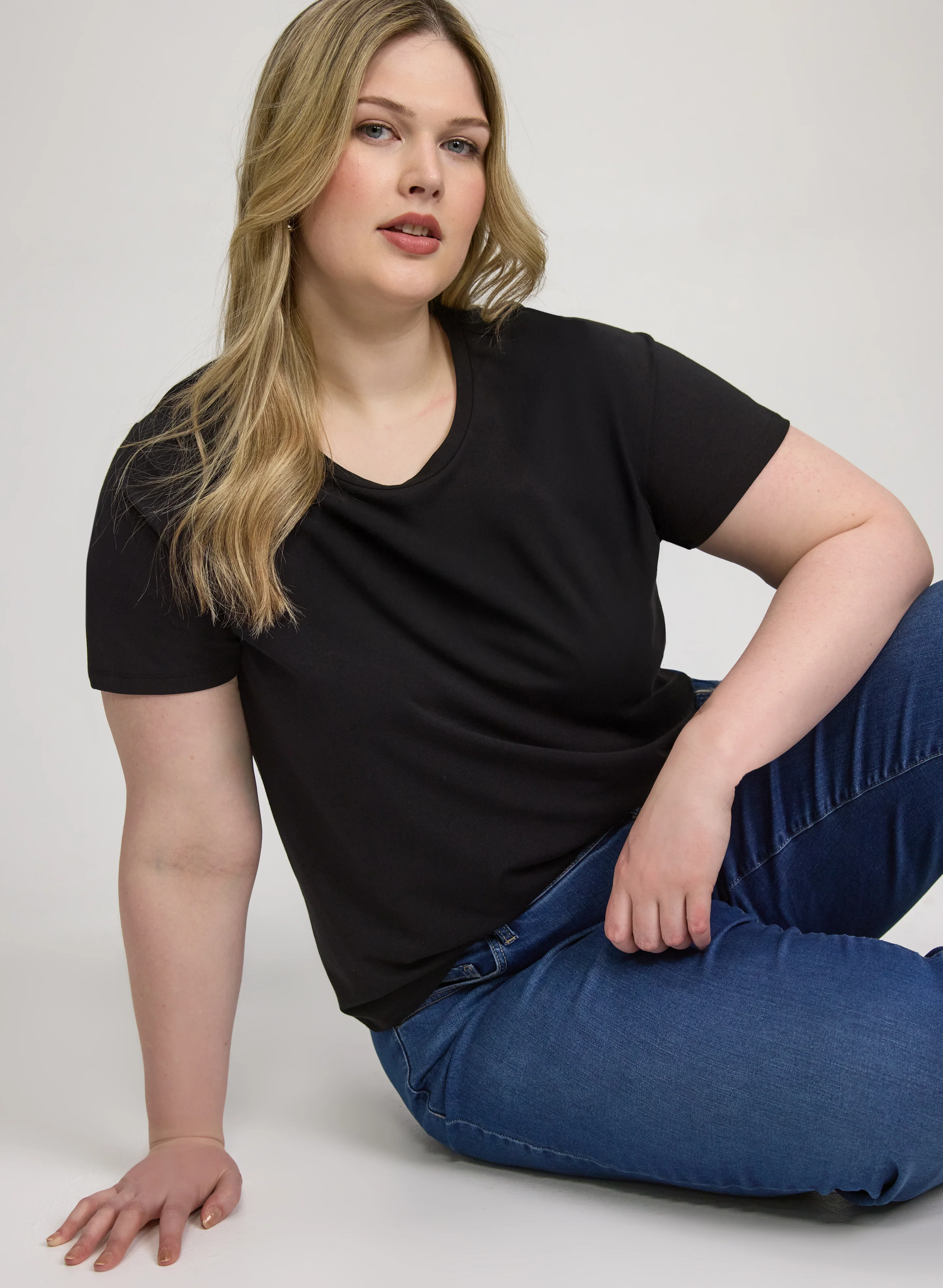 Cotton-Blend Crew Neck T-Shirt - Image 5