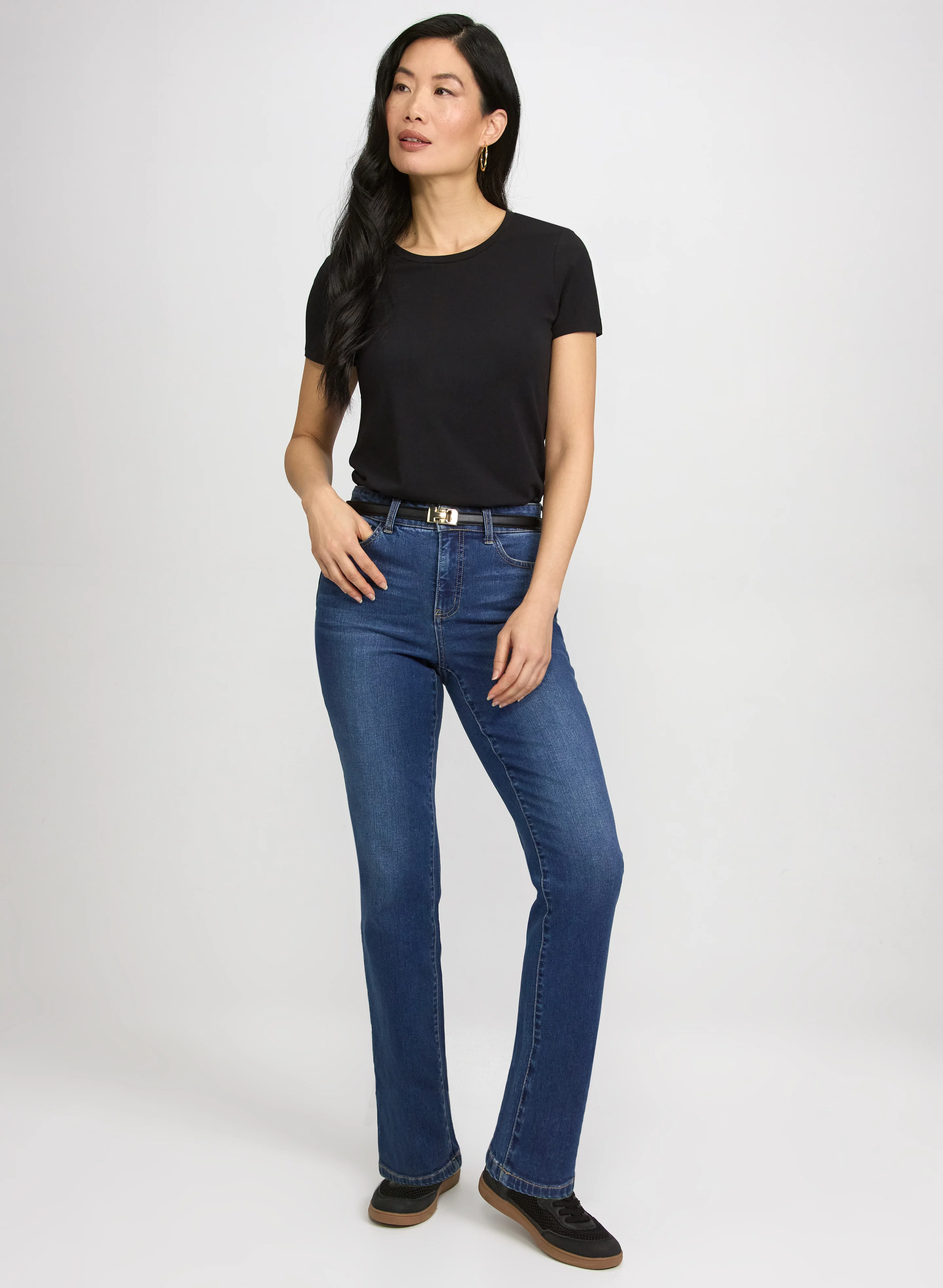 Cotton-Blend Crew Neck T-Shirt - Image 3