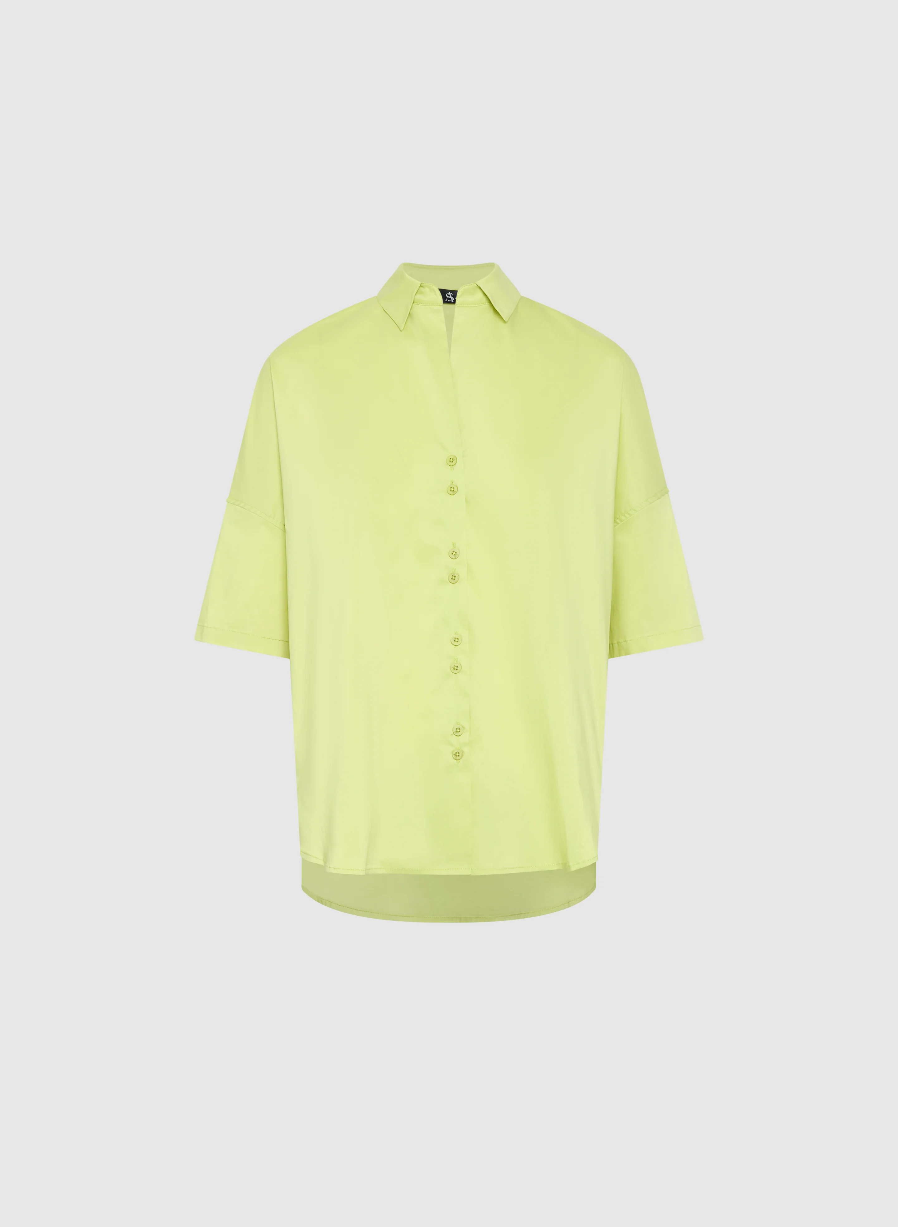 Cotton Button-Up Blouse - Image 6